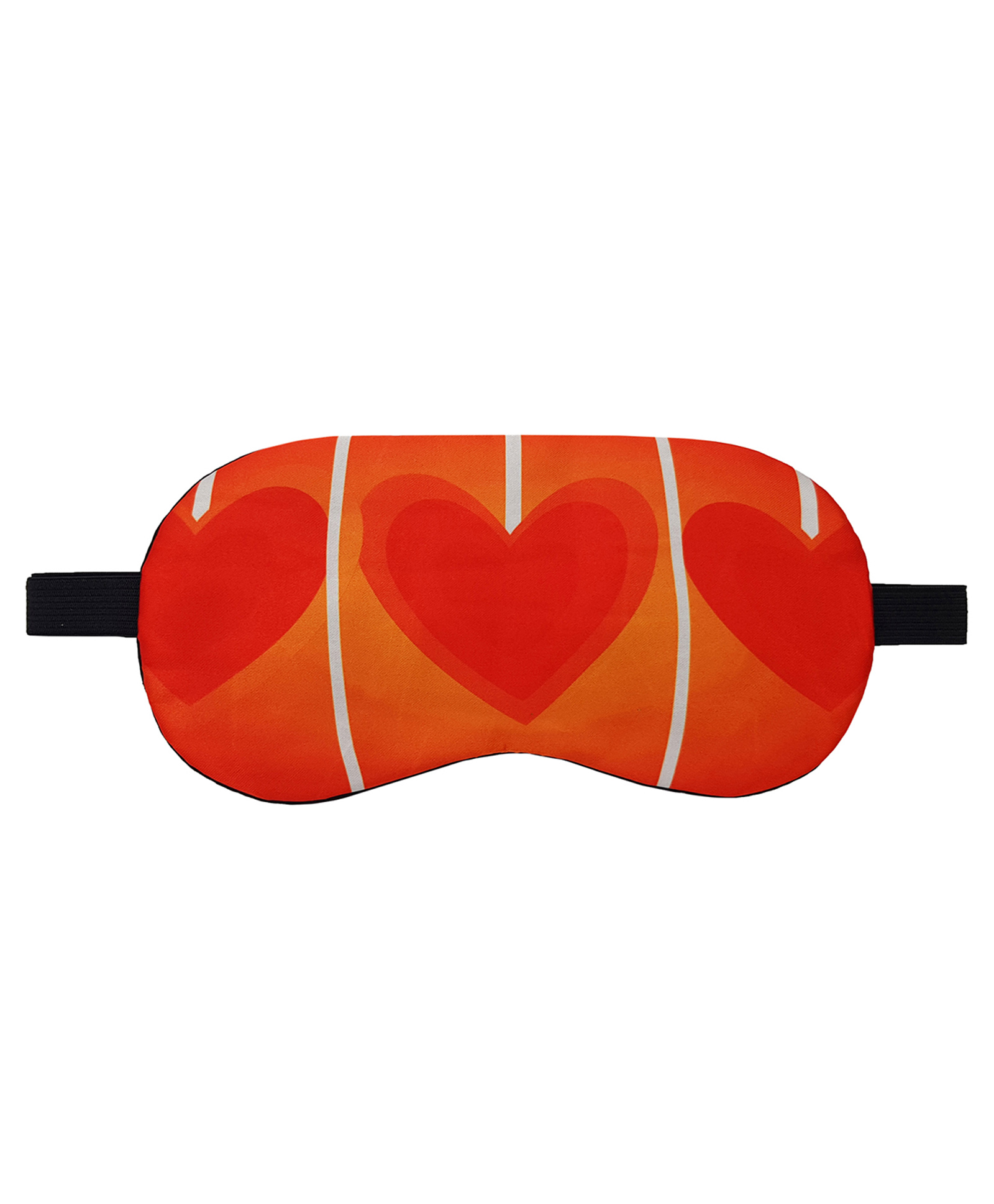 Jenna Print Cute 3 Heart Red Sleeping Eye Shade Mask Cover-picture-41