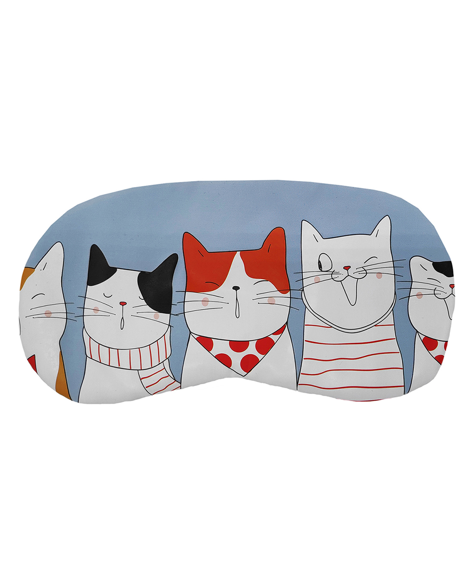 Jenna Cute 5 Kitty Blue Sleeping Eye Shade Mask Cover-image-30