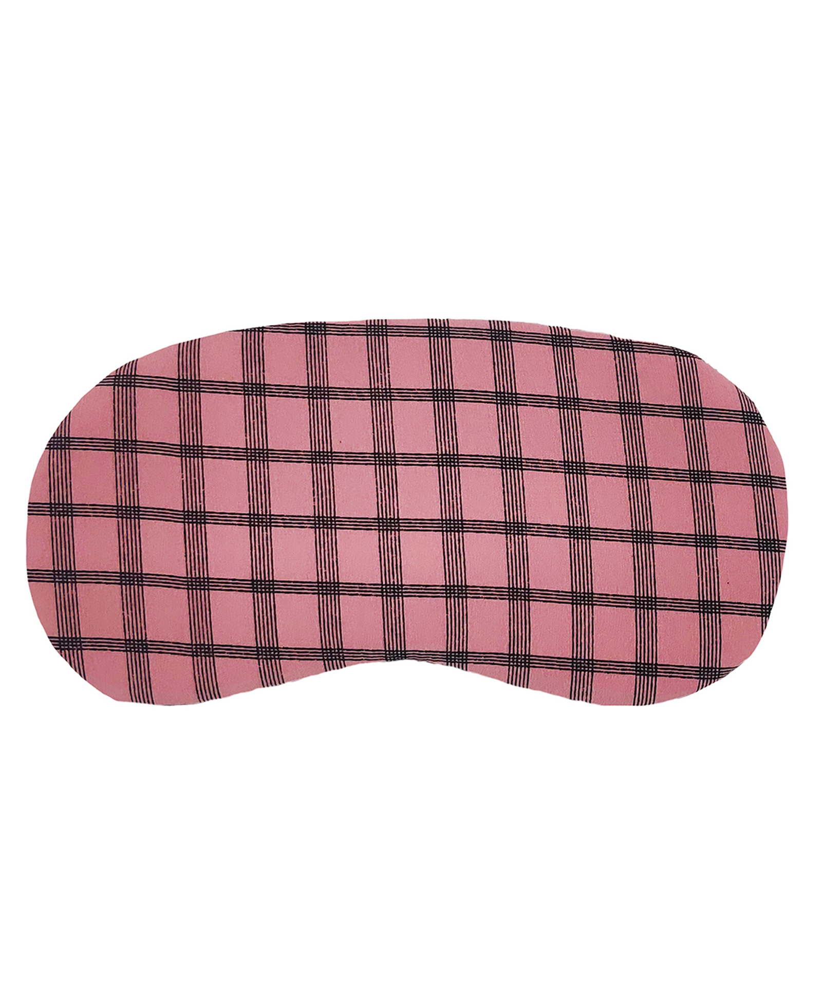 Jenna Check Pink Printed Sleeping Eye Mask-picture-38