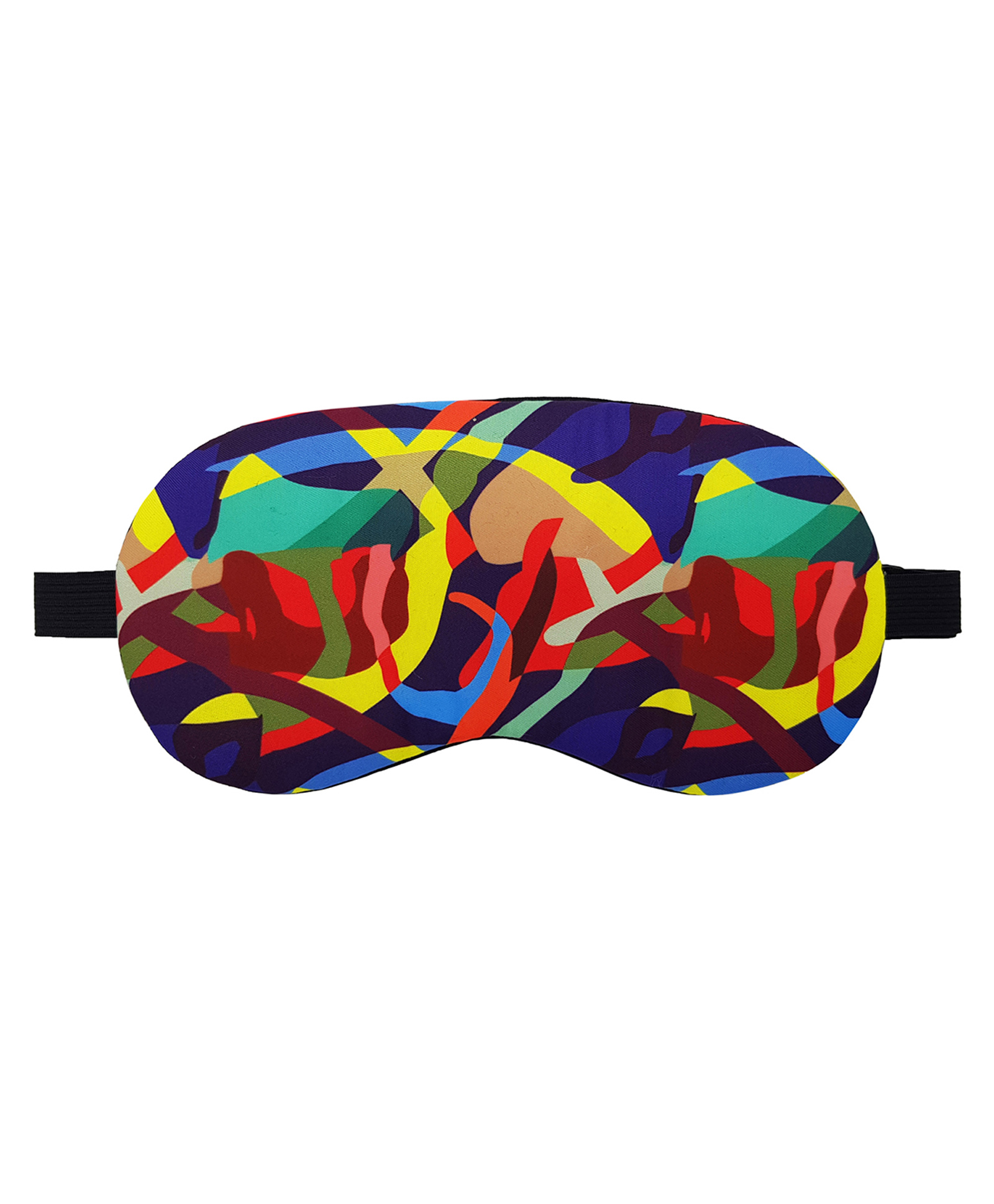 Jenna Colorful Multi Printed Sleeping Eye Mask-image-0