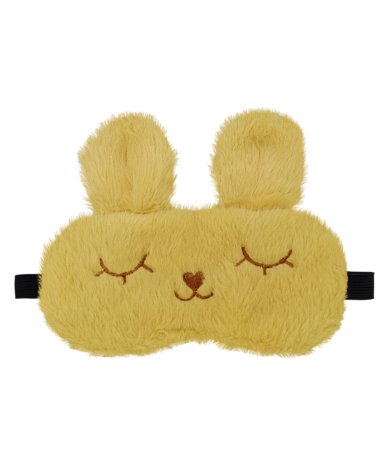 Jenna Fur Bunny Cream Cute Sleeping Eye Mask-picture-12