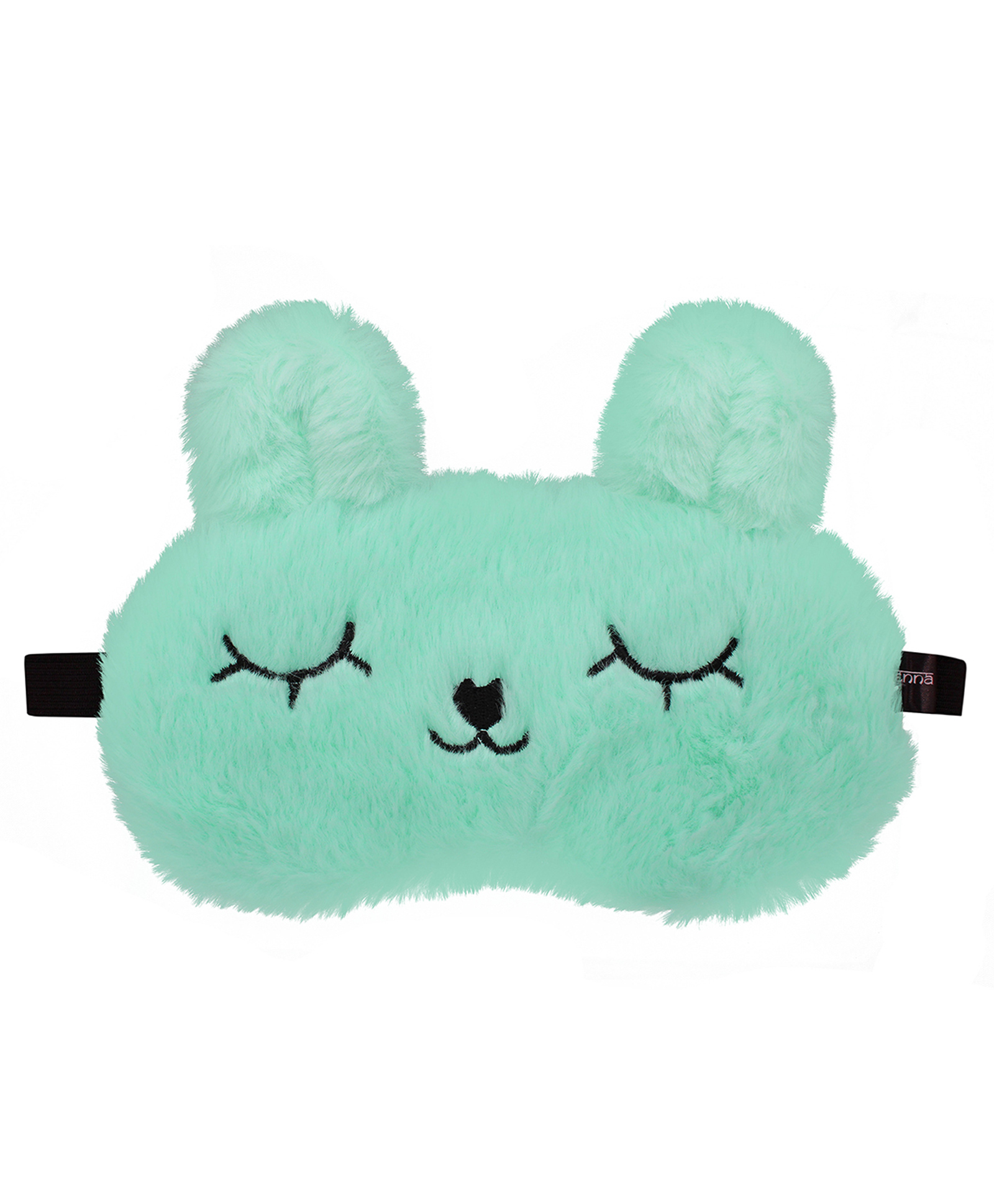 Jenna Fur Bunny Green Cute Sleeping Eye Mask-image-36