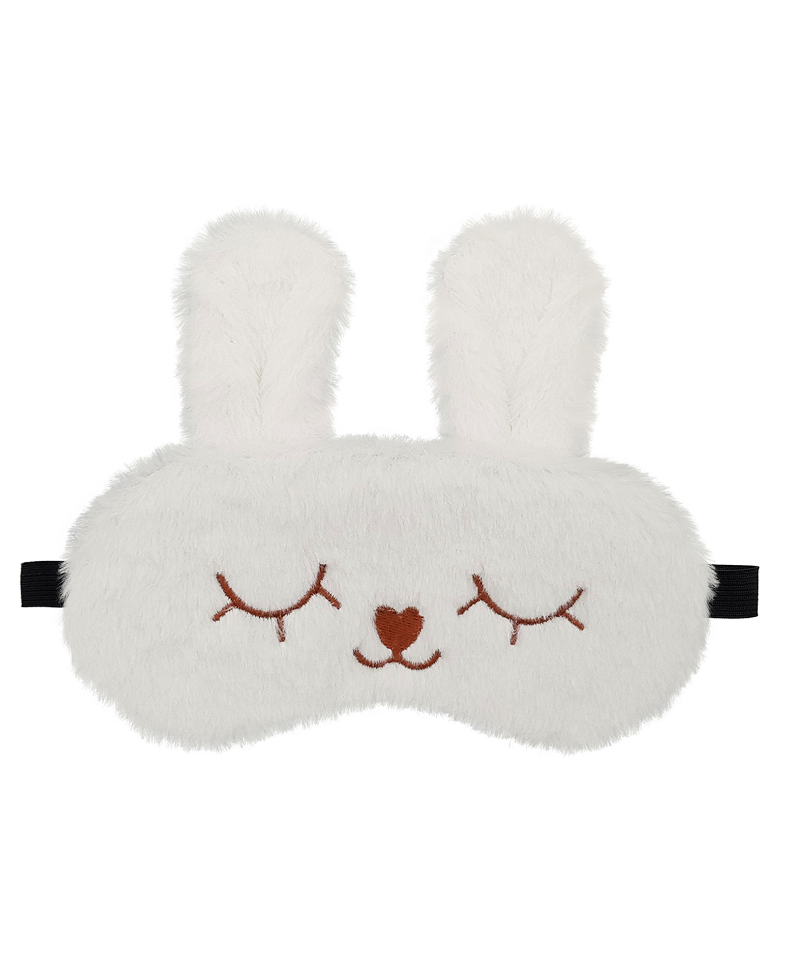 Jenna Fur Bunny White Cute Sleeping Eye Mask-picture-14