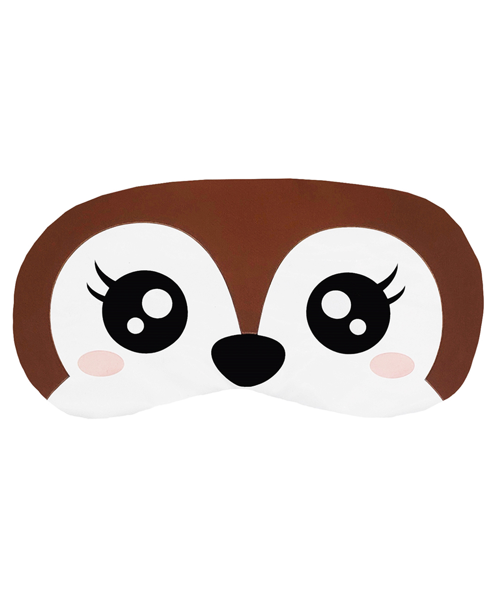 Jenna PuppyEyes Brown Face Sleeping Eye Mask-picture-40