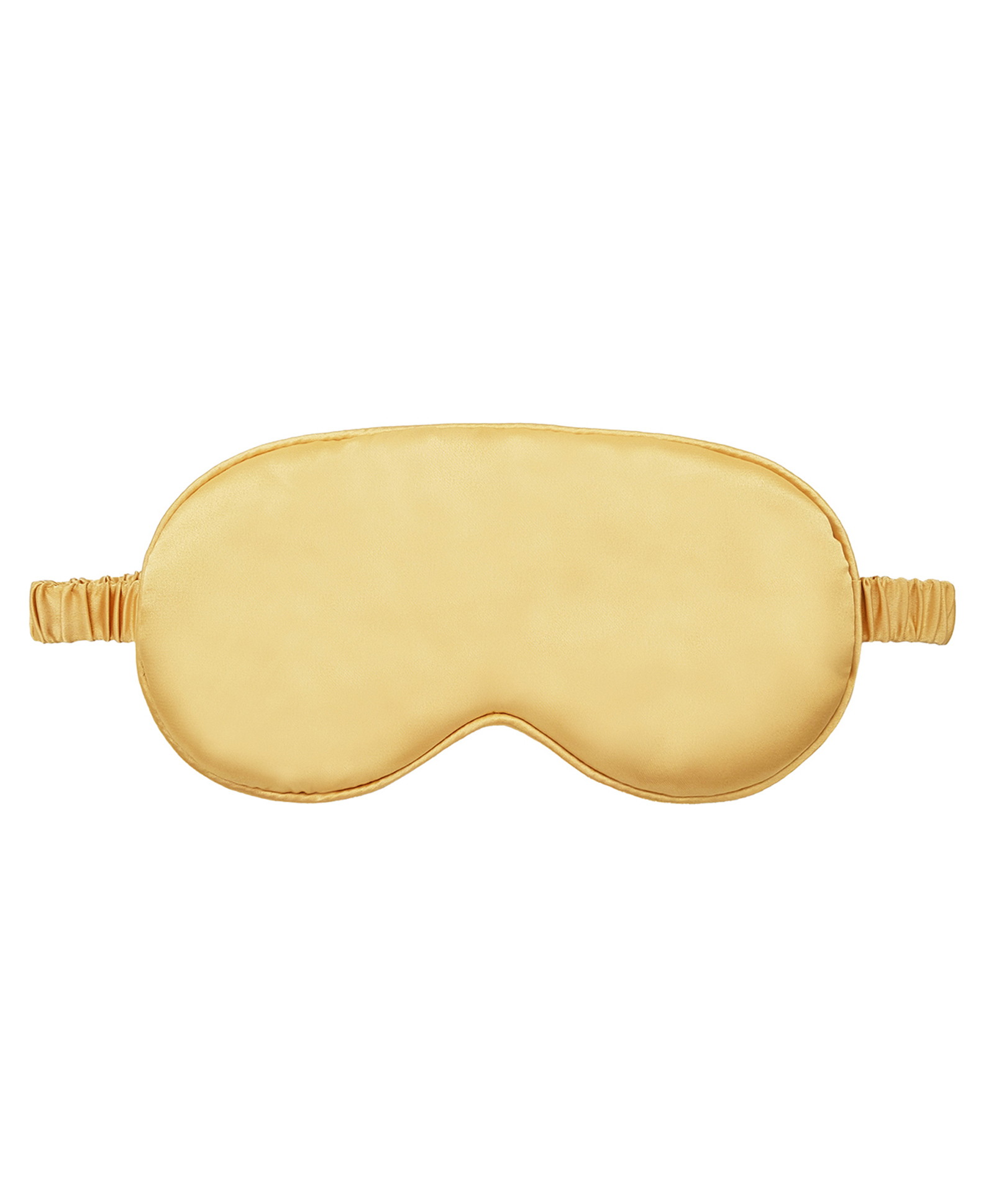 Jenna Silk Plain Sleeping Eye Mask - Gold-picture-26
