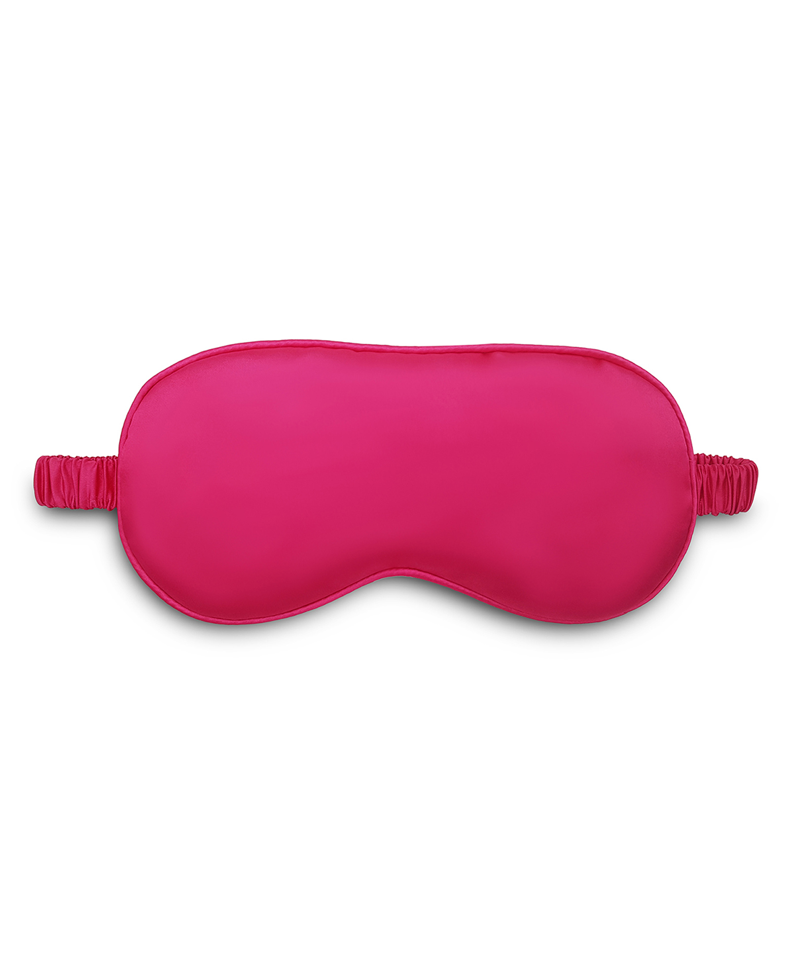 Jenna Silk Plain Sleeping Eye Mask - Rose Pink-image-38