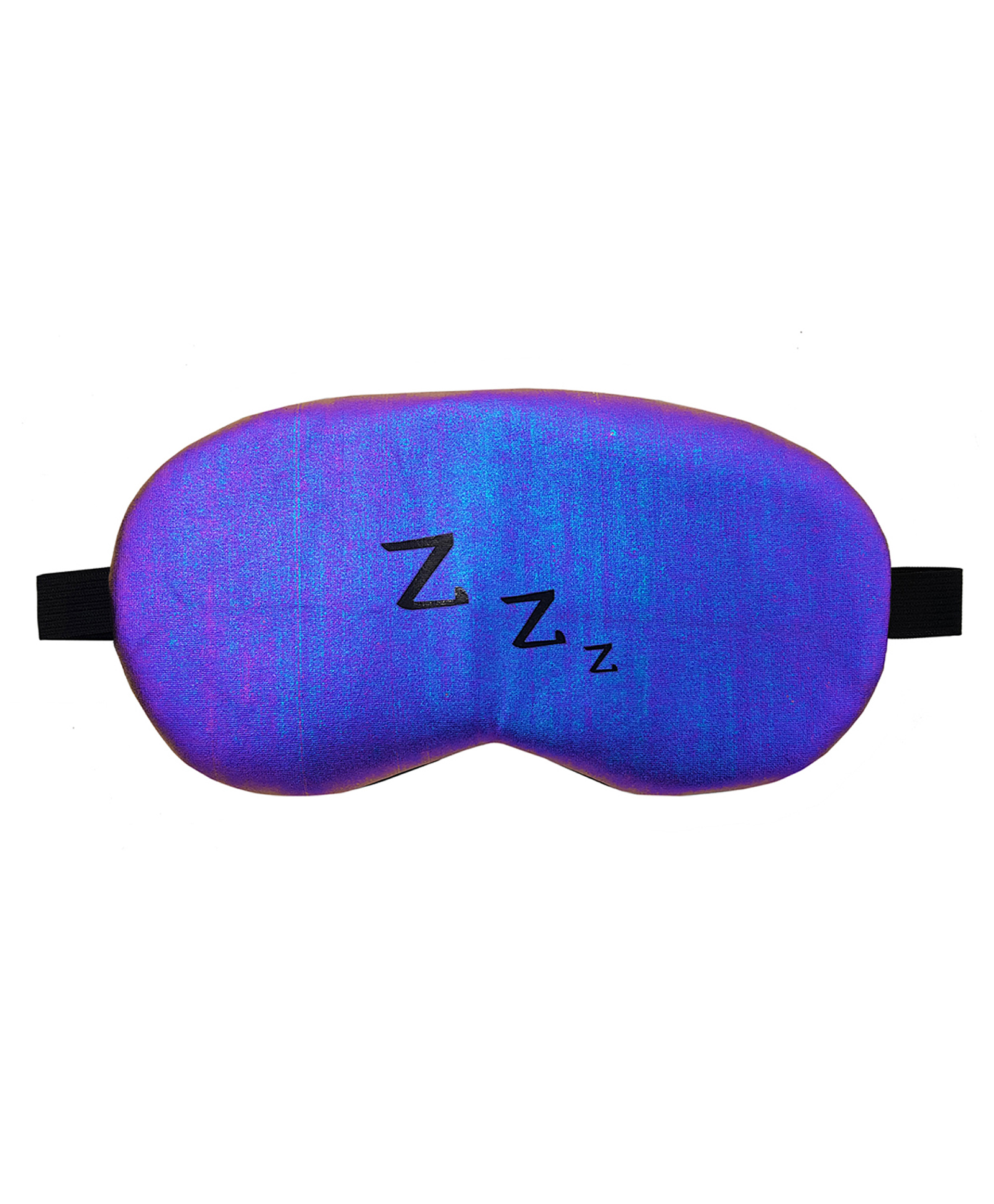 Jenna ZZZ Printed Sleeping Eye Mask - Blue-image-16
