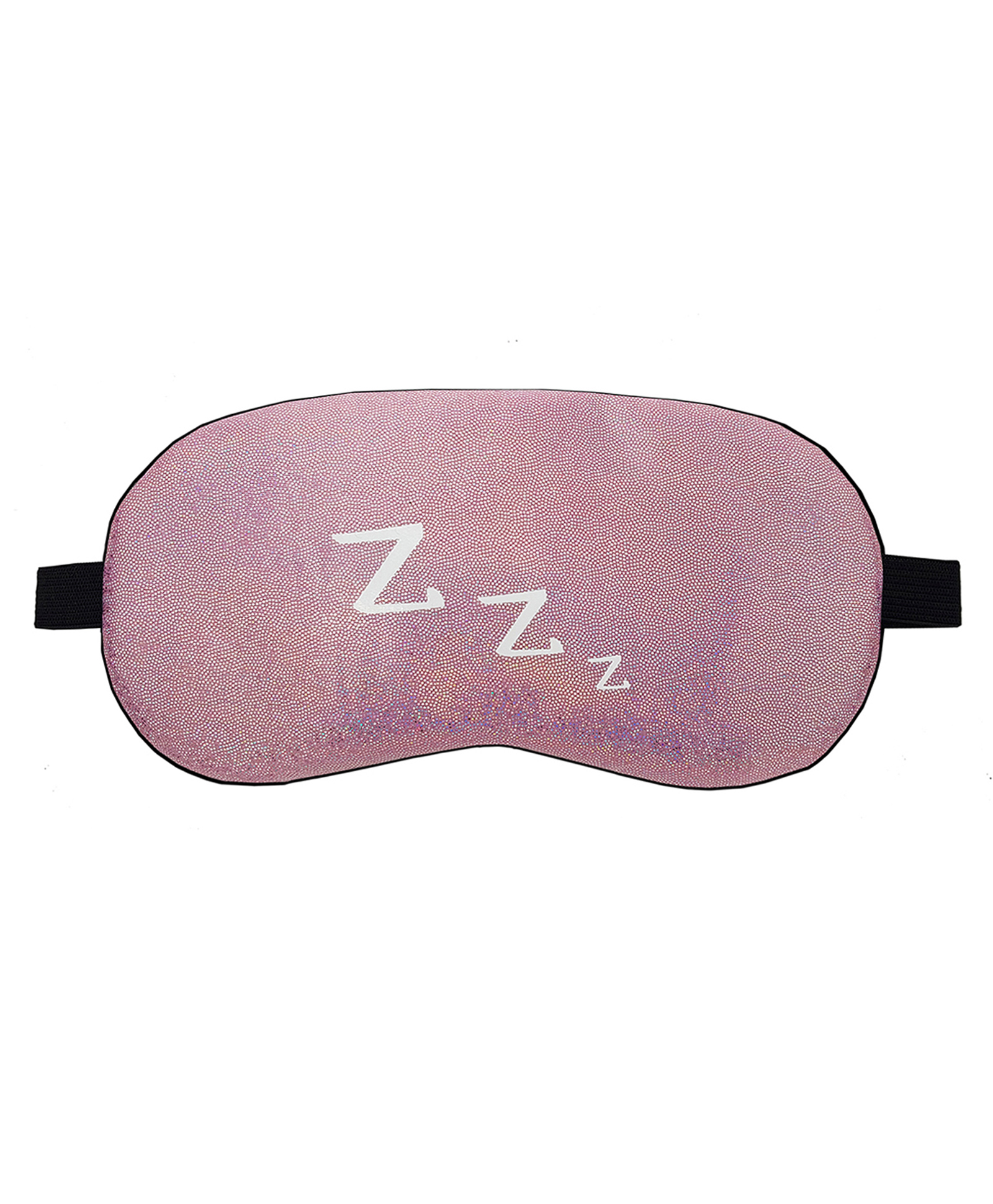 Jenna ZZZ Printed Sleeping Eye Mask - Pink-image-42