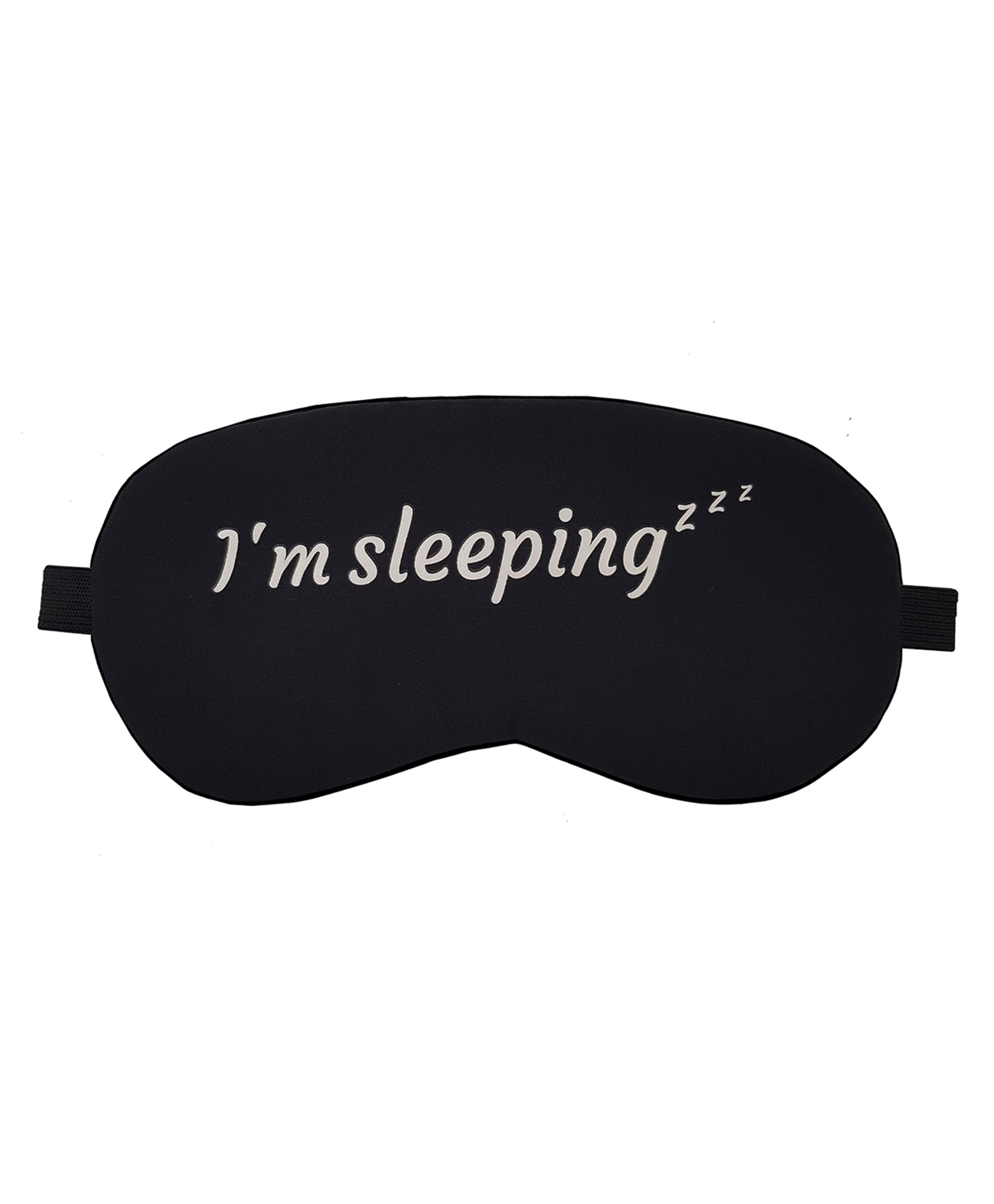 Jenna Sleeping Printed Sleeping Eye Mask - Black-image-27