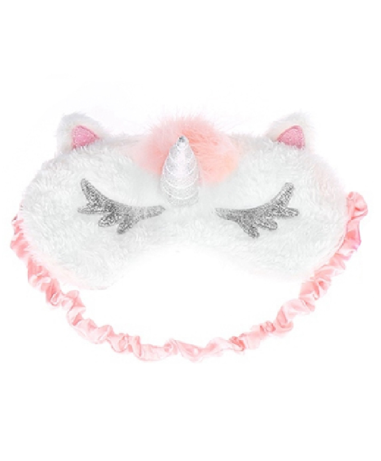 Jenna Unicorn  Fur Sleeping Eye Mask - Pink-image-39