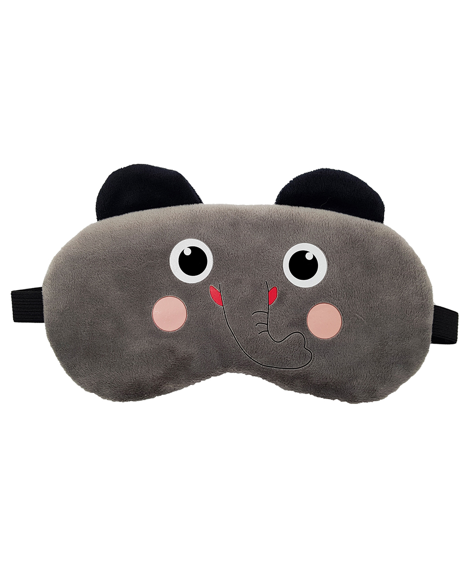 Jenna Velvet Ele Sleeping Eye Mask - Grey-image-48