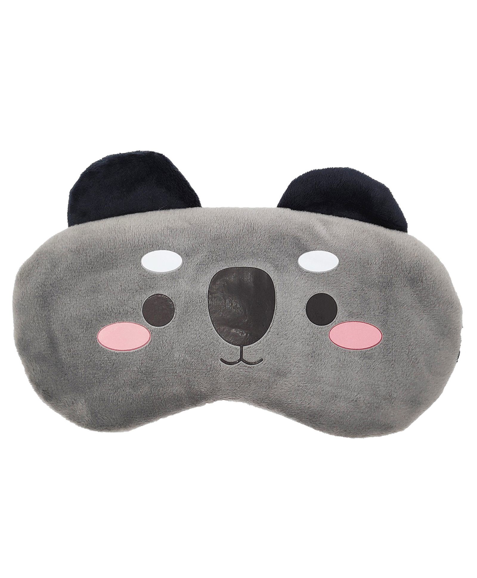 Jenna Velvet Koala Sleeping Eye Mask - Grey-image-45