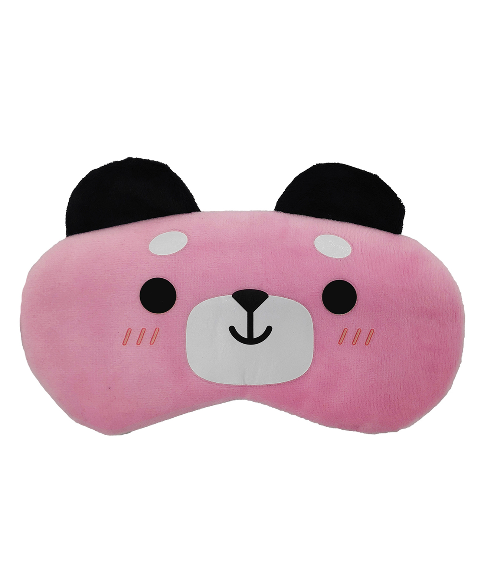 Jenna Velvet Panda Sleeping Eye Mask - Pink-image-40