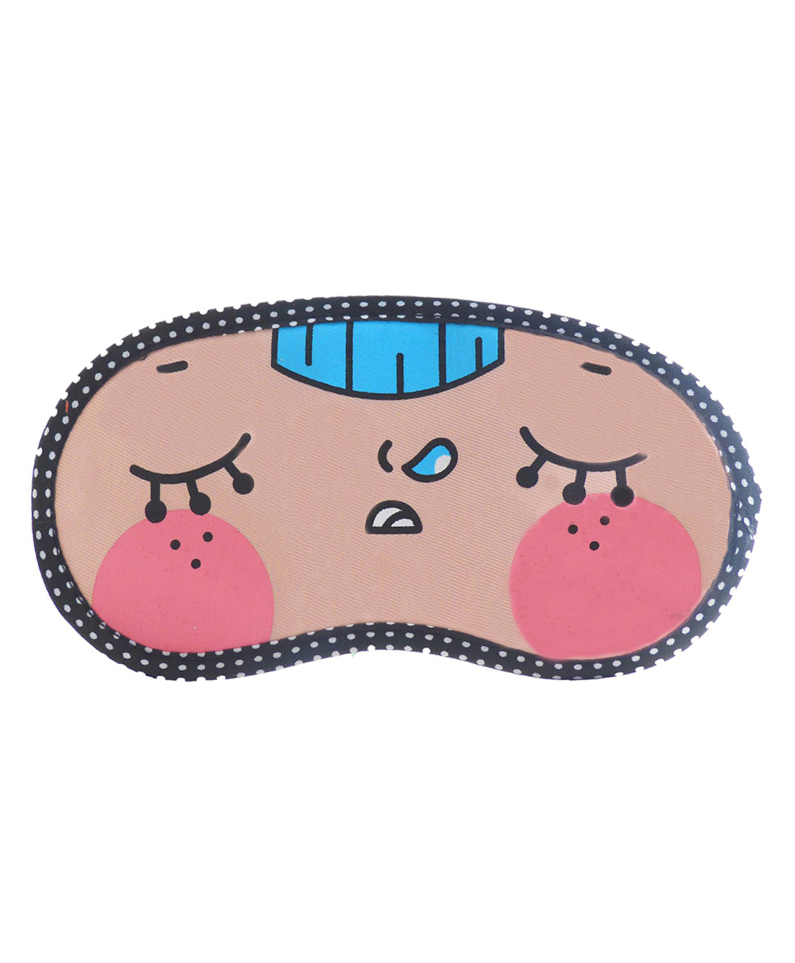 Jenna Napping Printed Sleeping Eye Mask - Pink-image-48