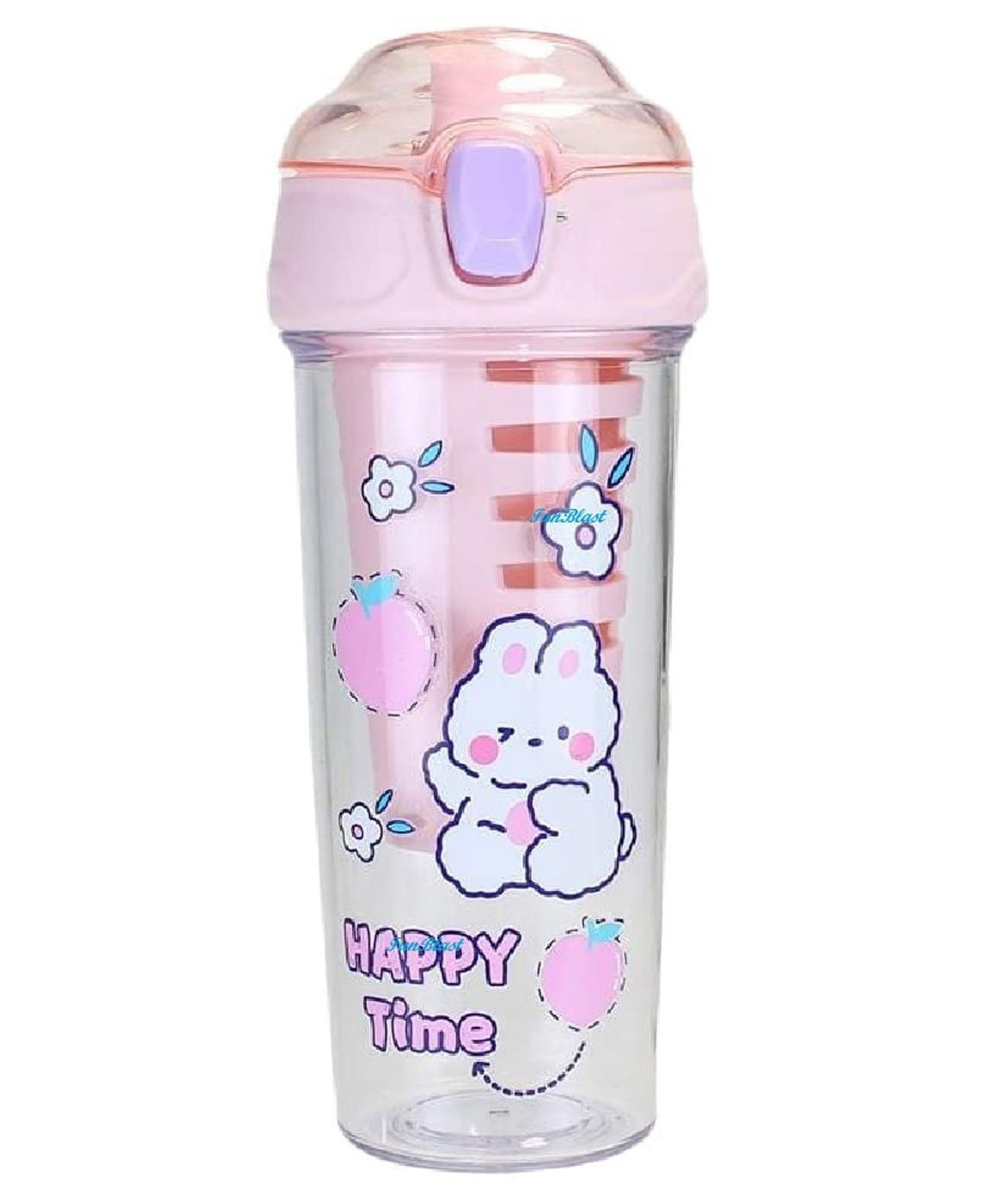 FunBlast Sipper Tumbler Pink - 520 ml-image-38