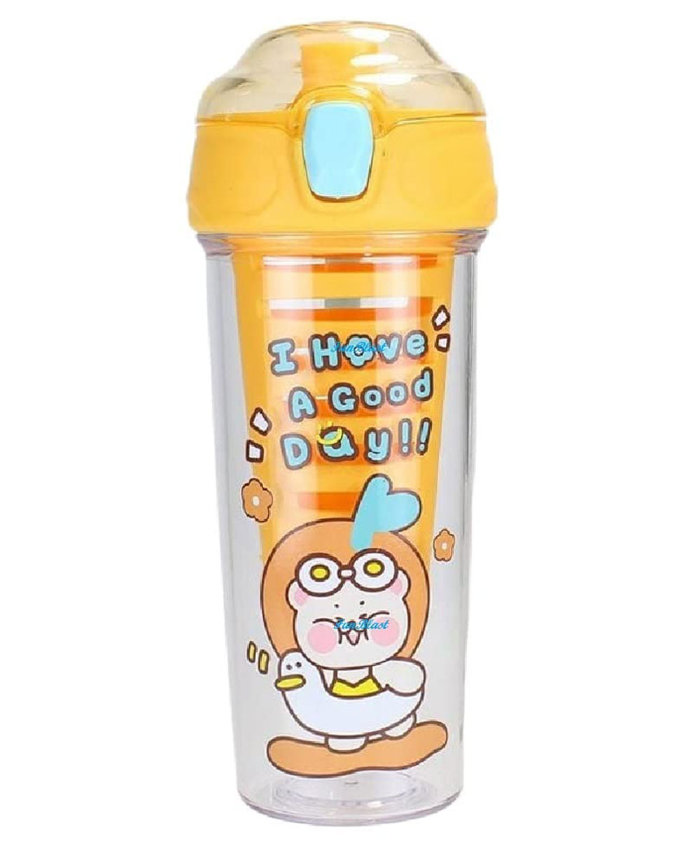FunBlast Sipper Tumbler Yellow  520 ml-image-18