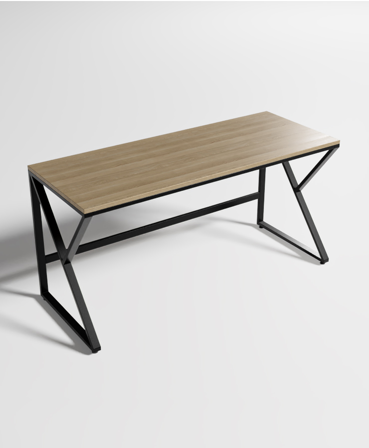 Riyan Luxiwood Meja Writing Table - Brown-image-44