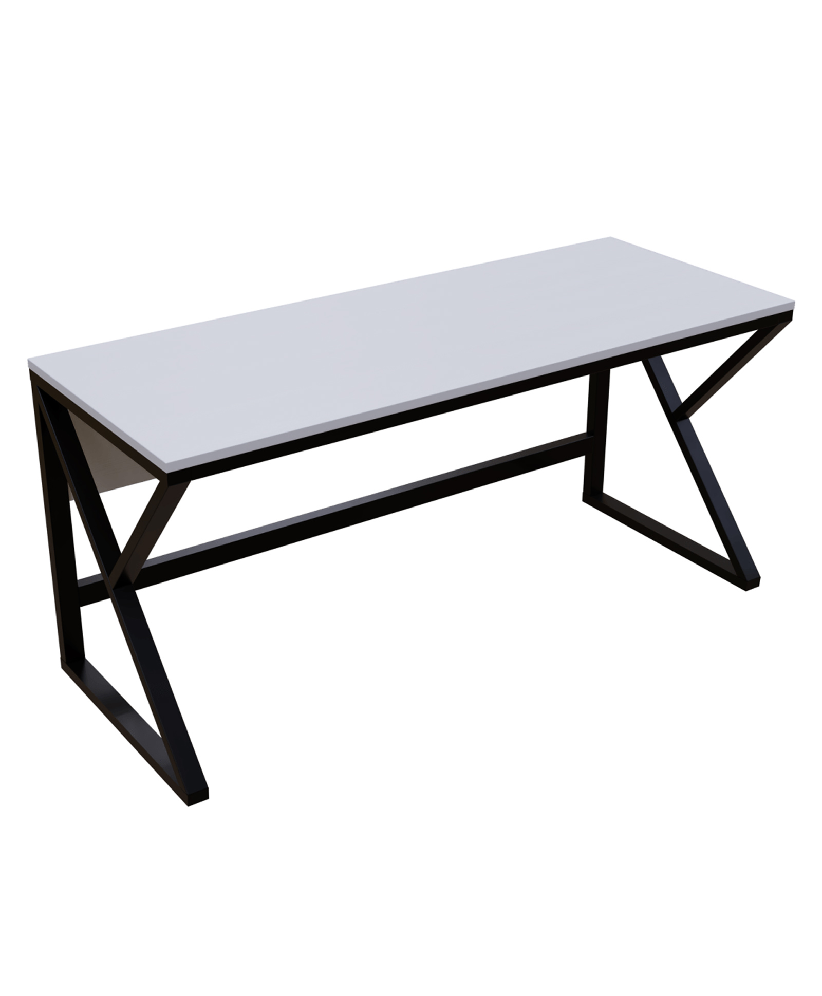 Riyan Luxiwood Alden Study Table - White-image-24