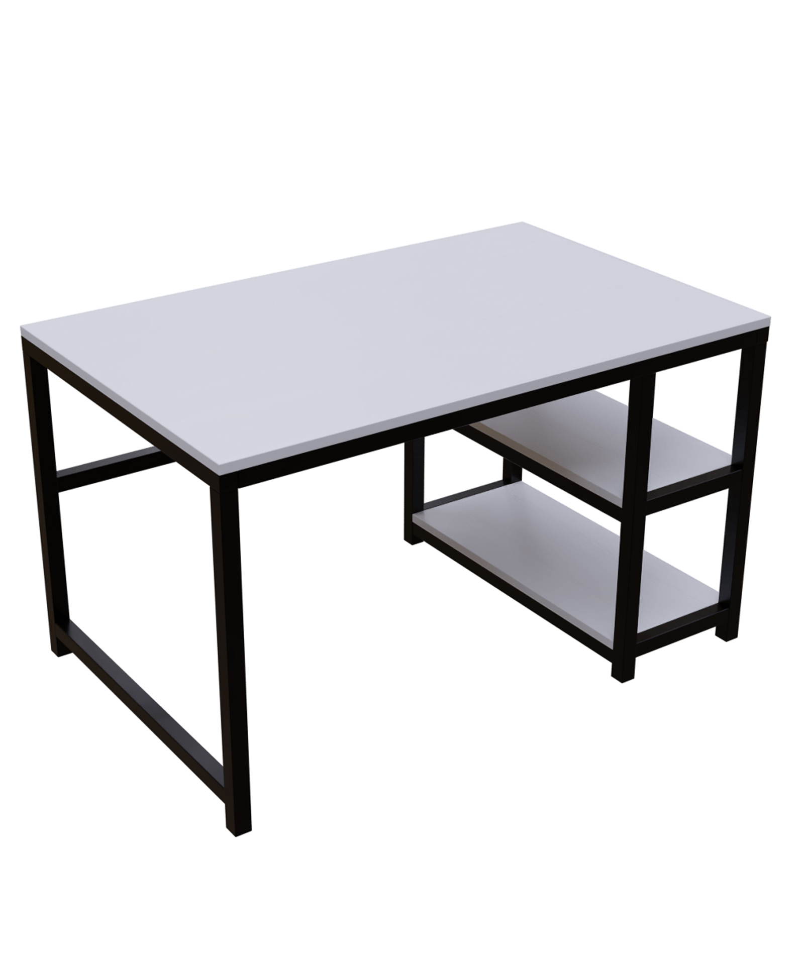 Riyan Luxiwood Big Size Bali Study Table - White-image-18