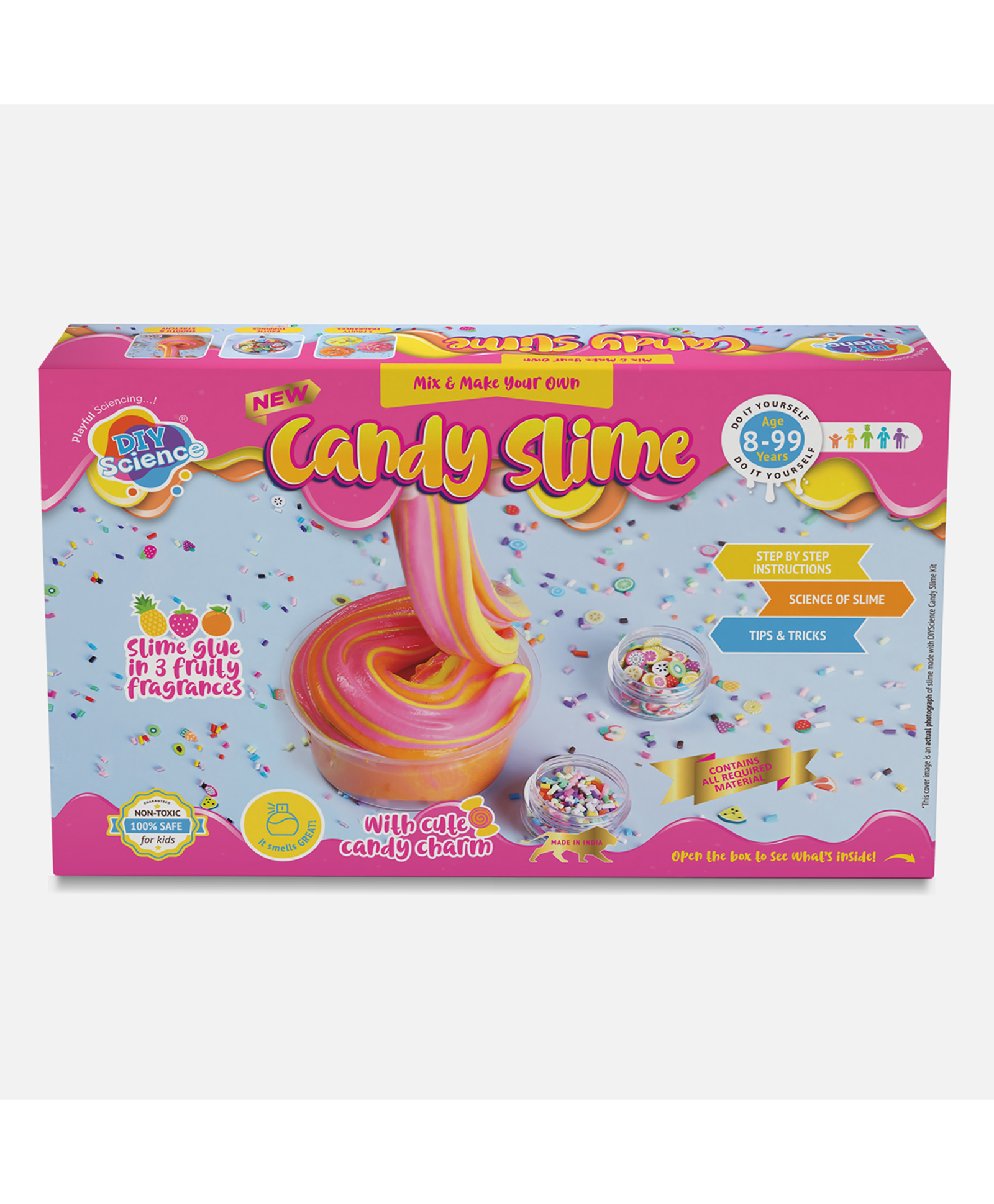 DIY Science Candy Slime Kit - Multicolour
