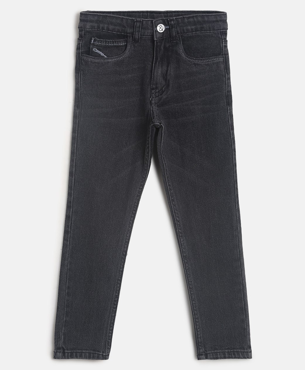 Tales & Stories Full Length Solid Jeans - Grey-picture-16