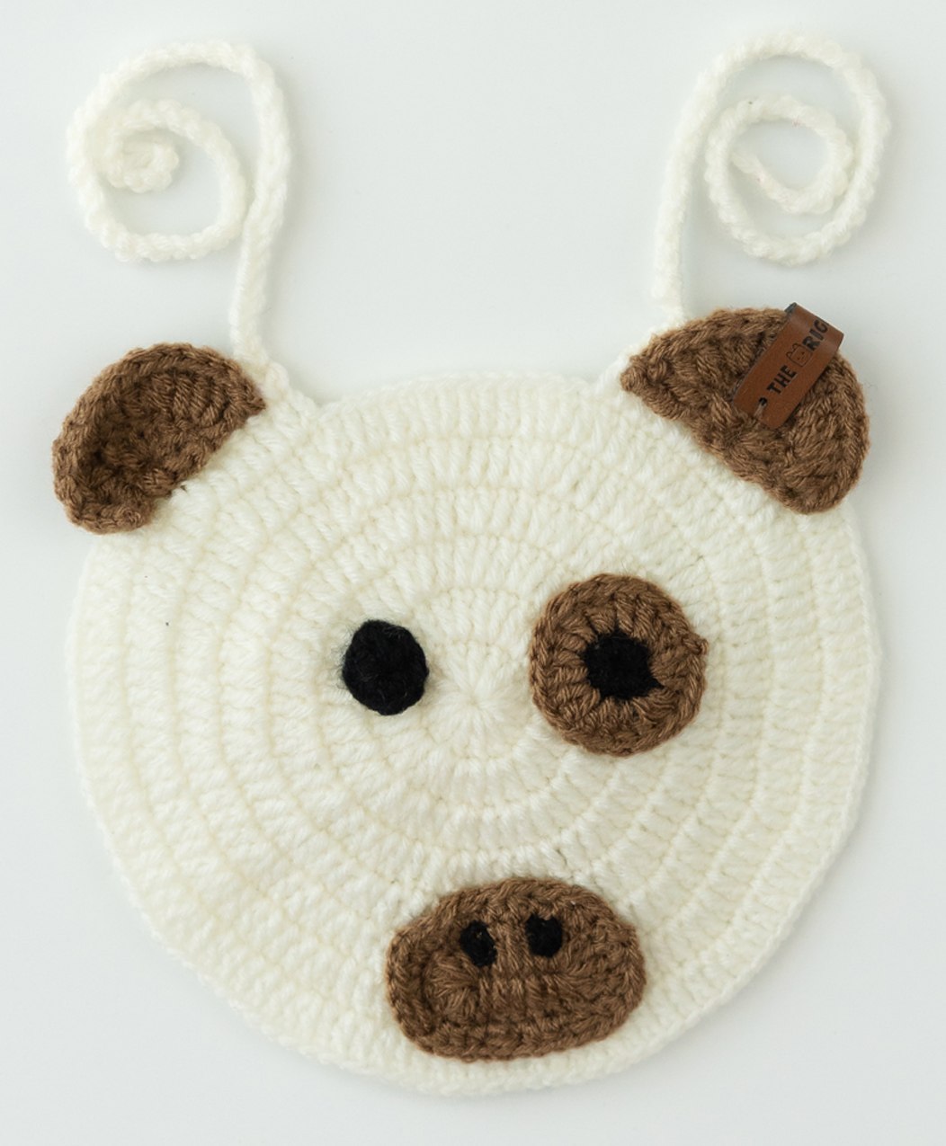 The Original Knit Puppy Design Bib - Off White-picture-34