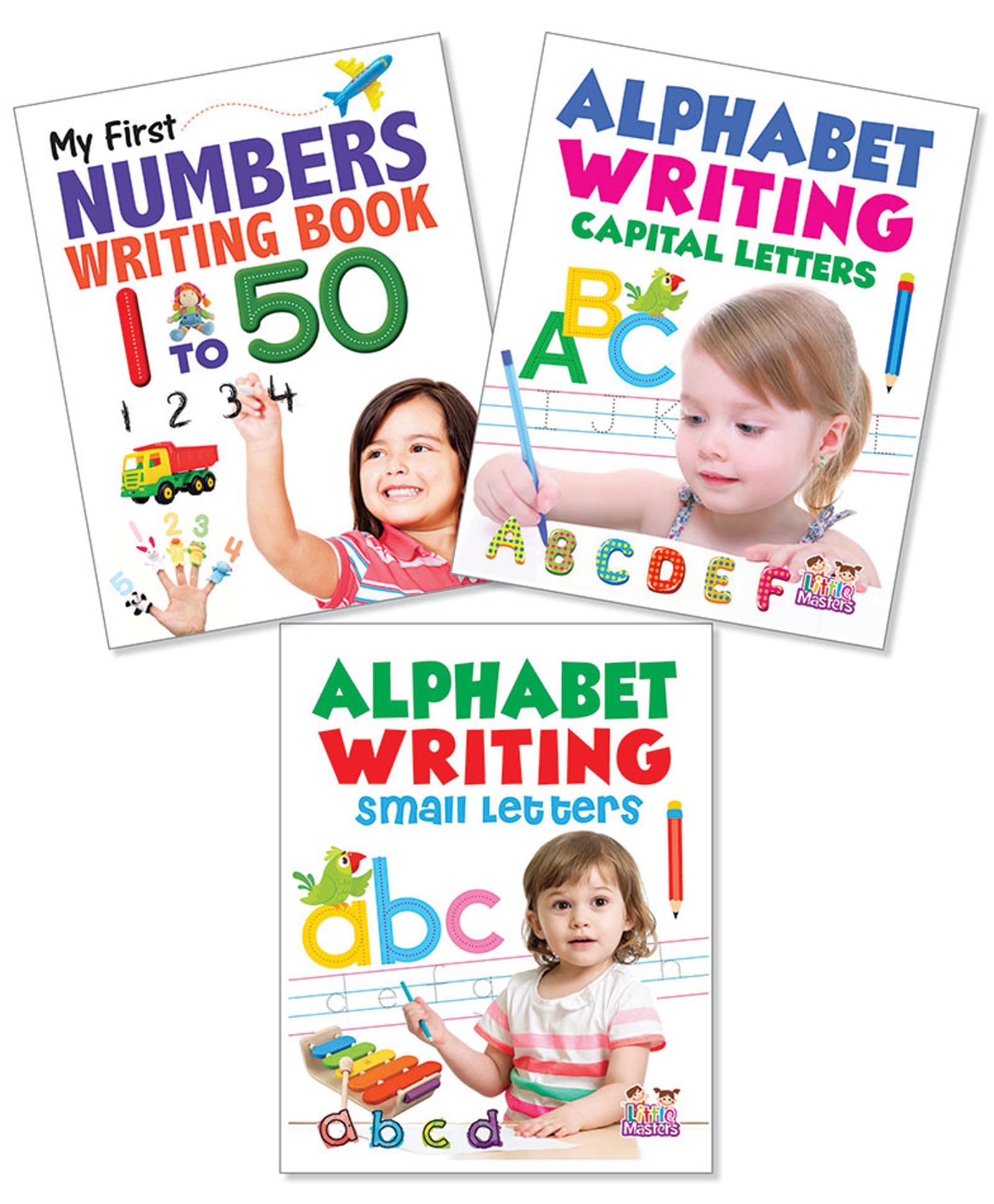 My First Numbers Writing Book Pack of 3 - English-image-49