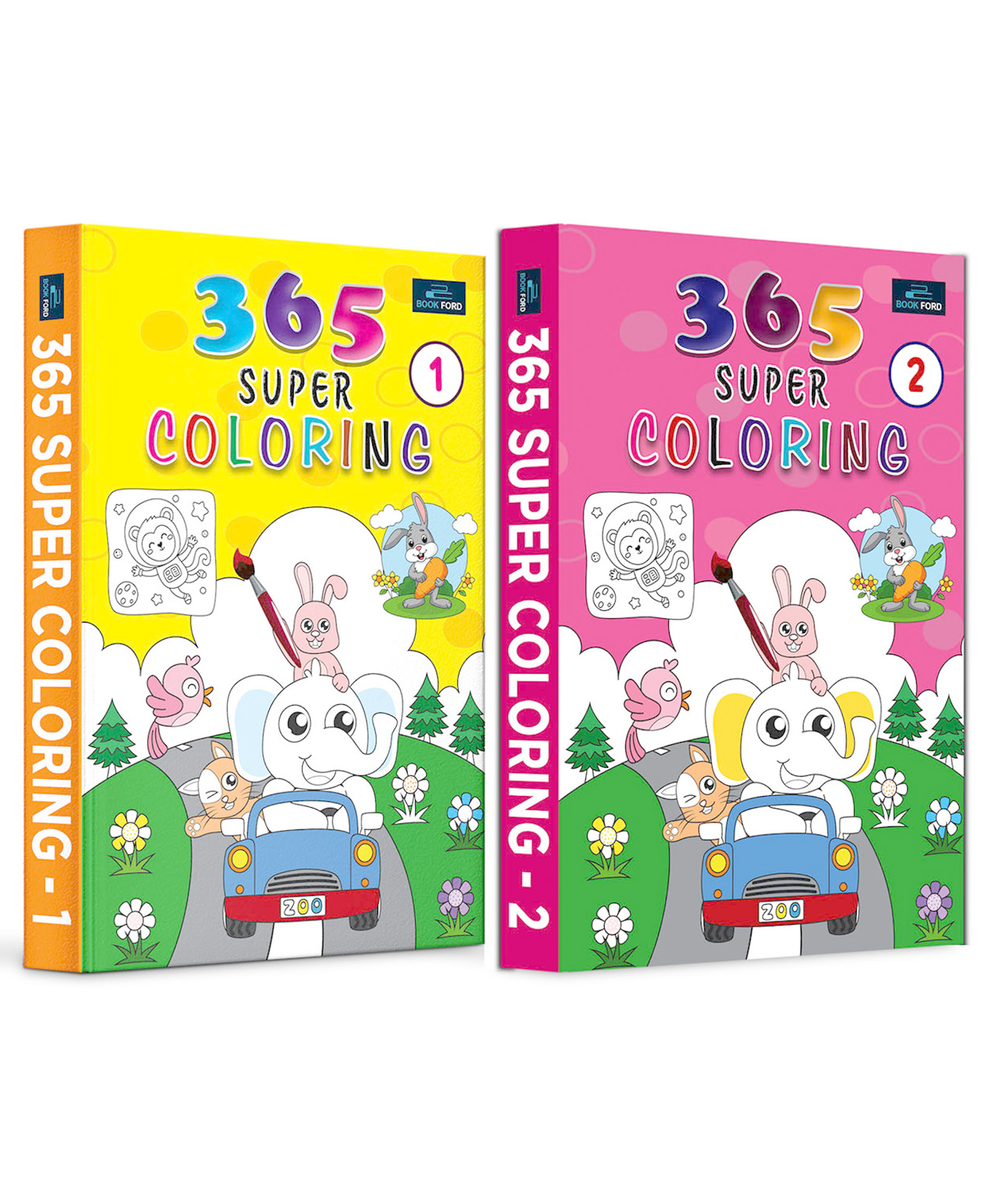 366 Super Colouring Combo Books Set Of 2 - English-image-38