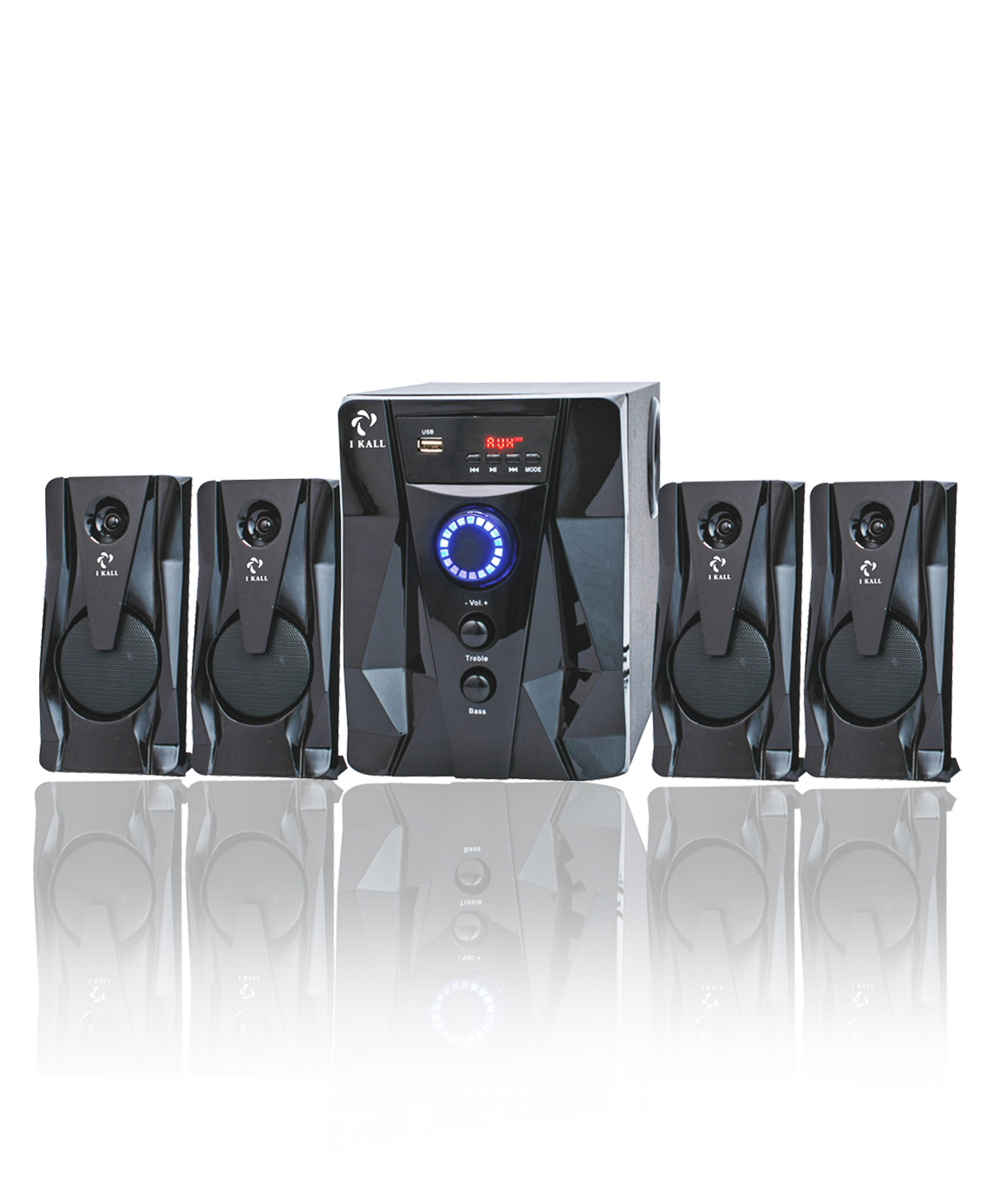 i kall IKALL IK-411 80W Bluetooth Home Theatre System with FM/AUX/USB Support and Remote Control (4.1 Channel)-picture-18