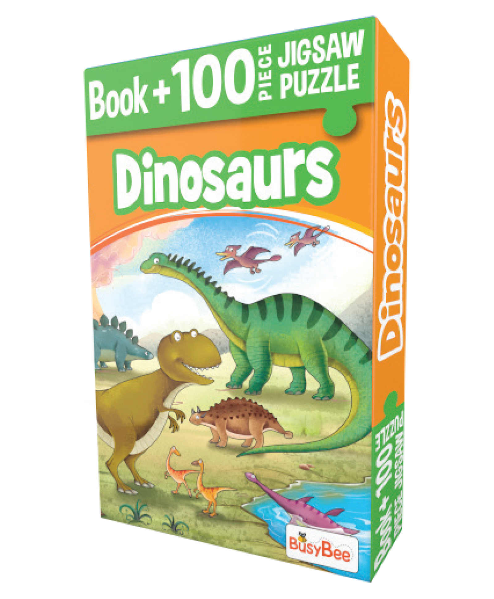 Popcorn Dinosaurs Jigsaw Puzzle Book - Multicolour-picture-21