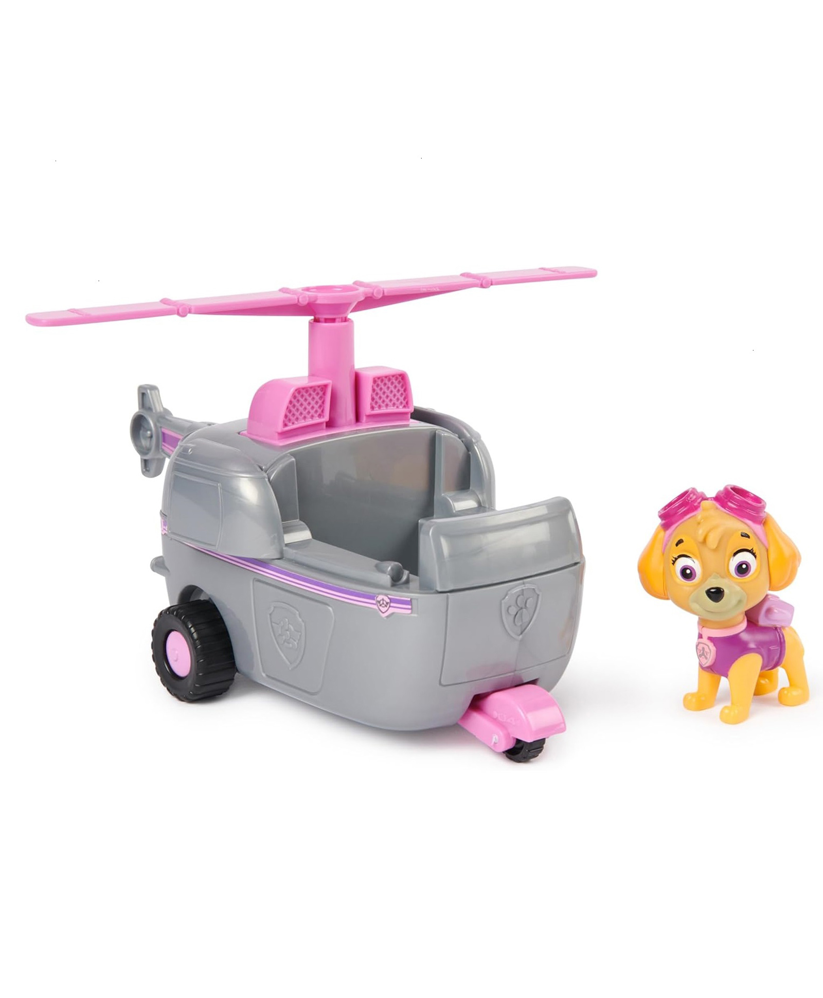 Paw Patrol Basic Free Wheel Vehicle Skye Helicopter - Pink-picture-26