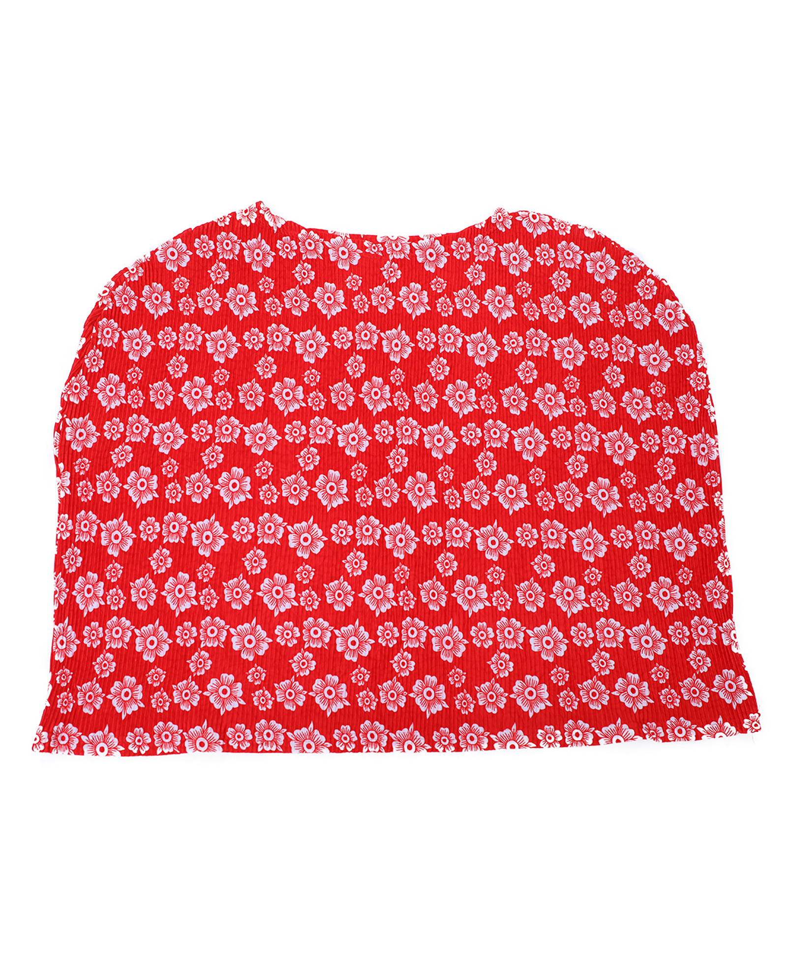 Lulamom Multi Use Poncho Style Nursing Cover with Buttons - Red-picture-31