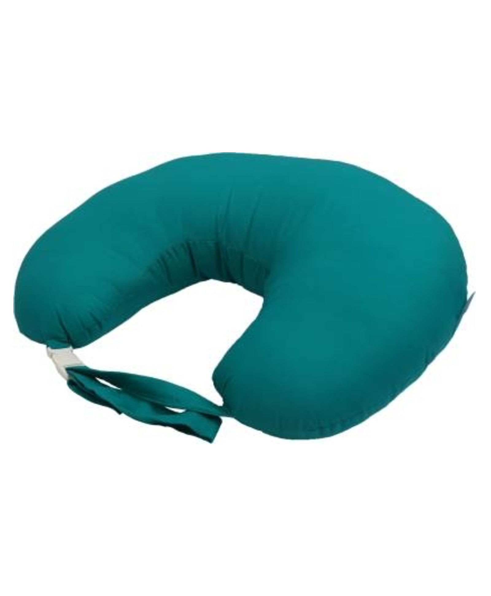 Get It 100% Cotton Breast feeding Recron Pillow Removable Cover with Zip Buckle Adjust Nursing - Dark Green-picture-20