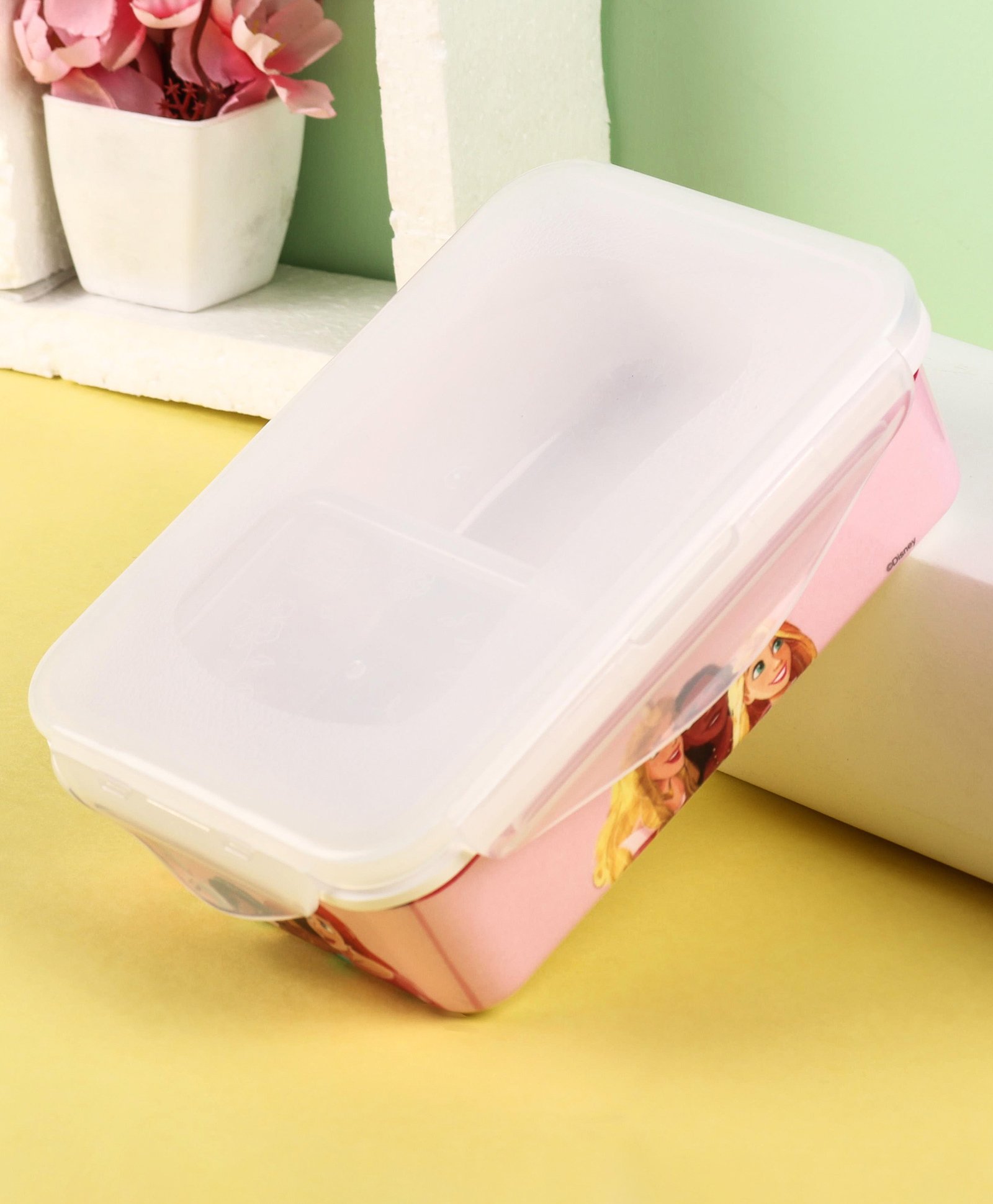 Disney Princess Lunch Box with Container - Pink-image-18