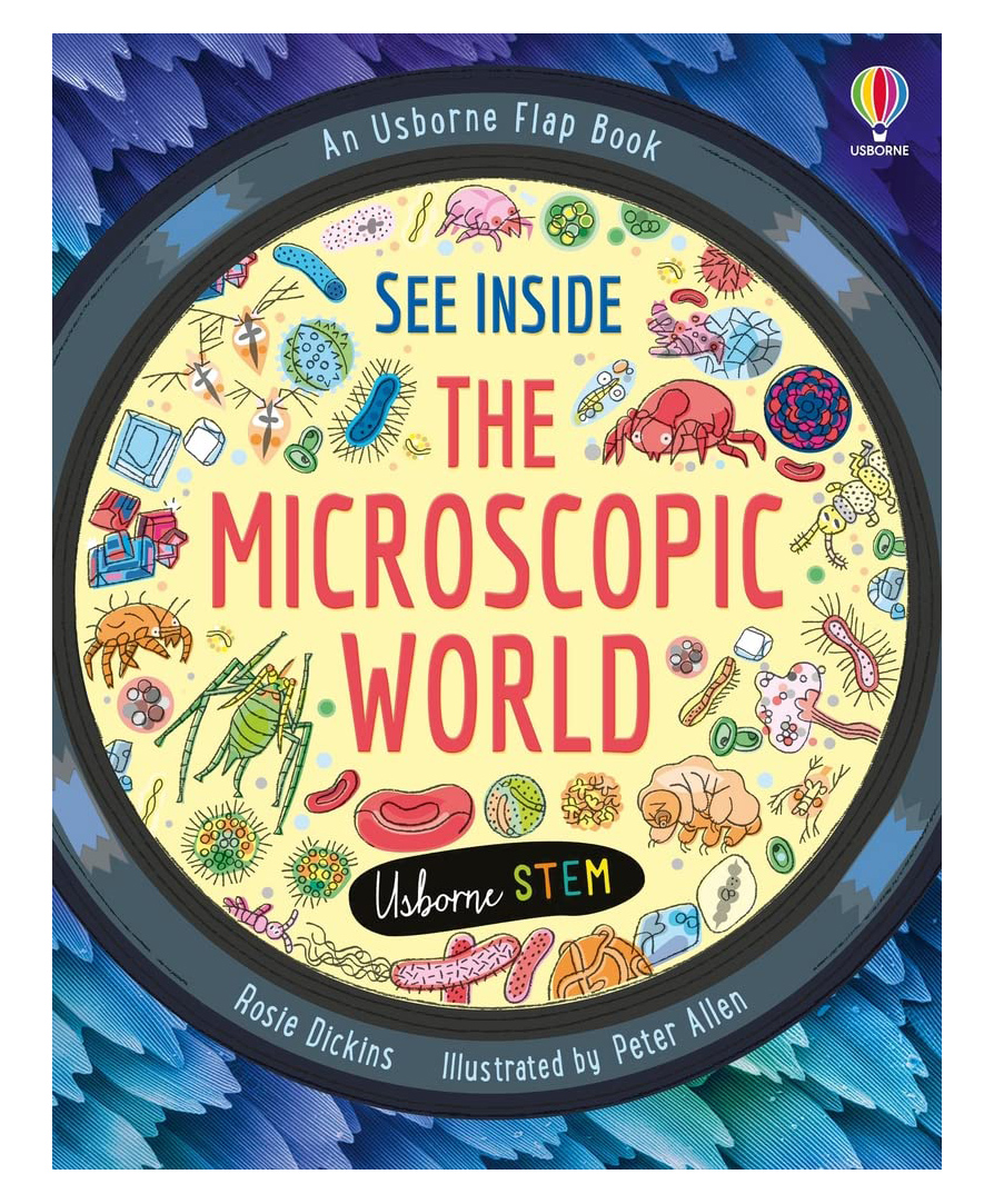 Usborne See Inside Microscopic World Book - English-image-18
