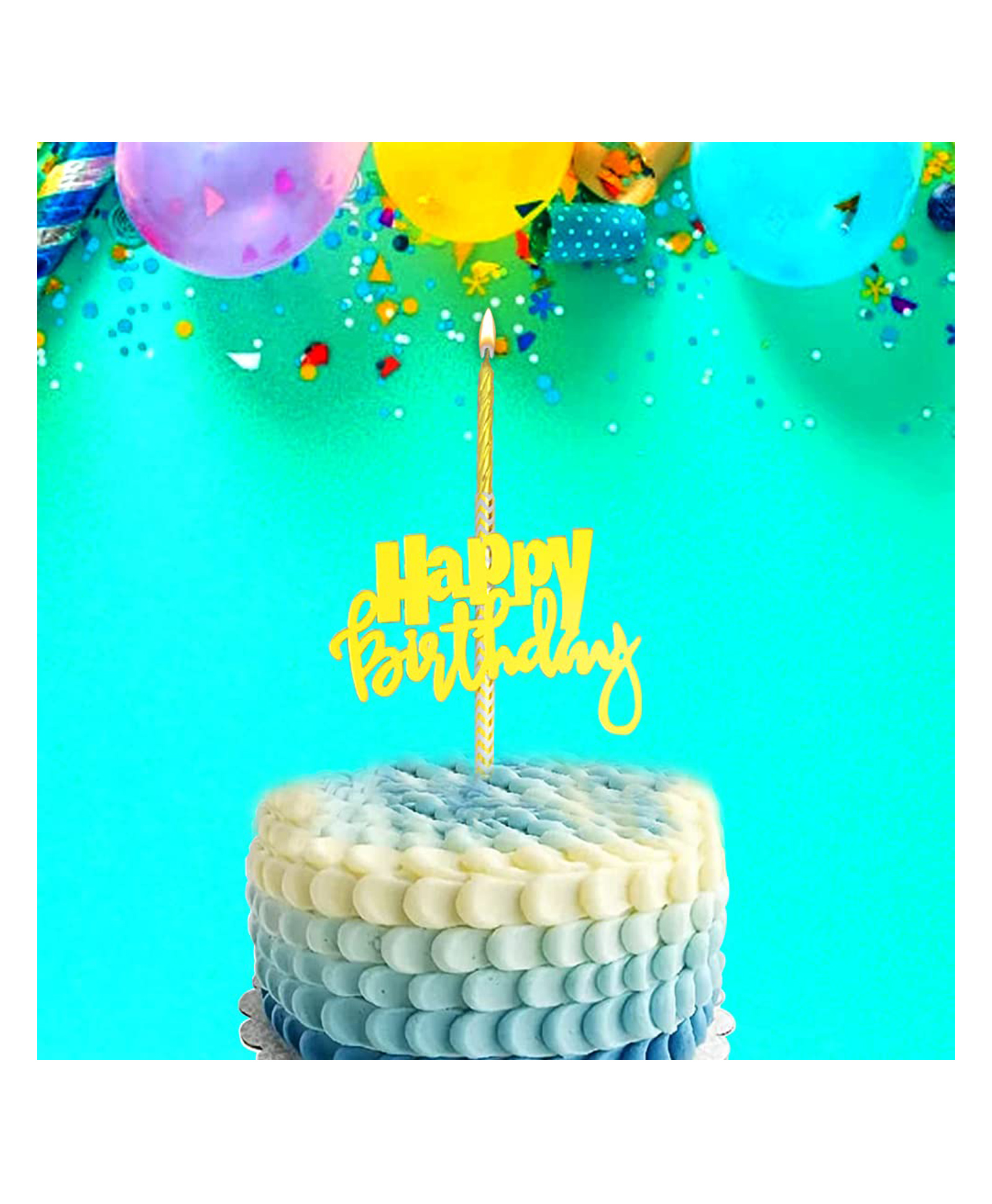 Johra Birthday Cake Topper - Yellow-image-16