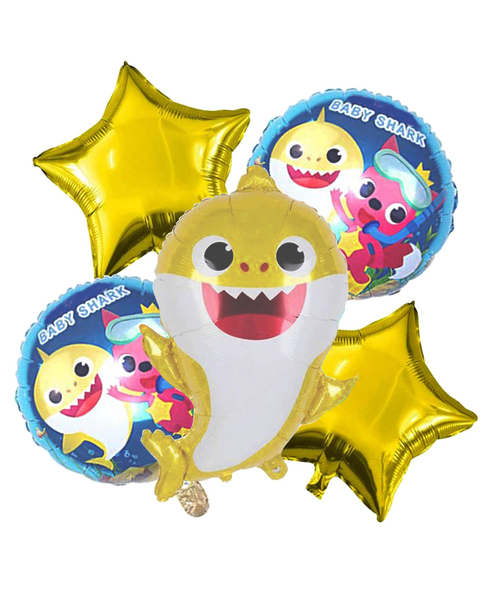 Johra Shark Theme Birthday DecorationsWater Animal Theme Birthday - Pack of 5-image-6