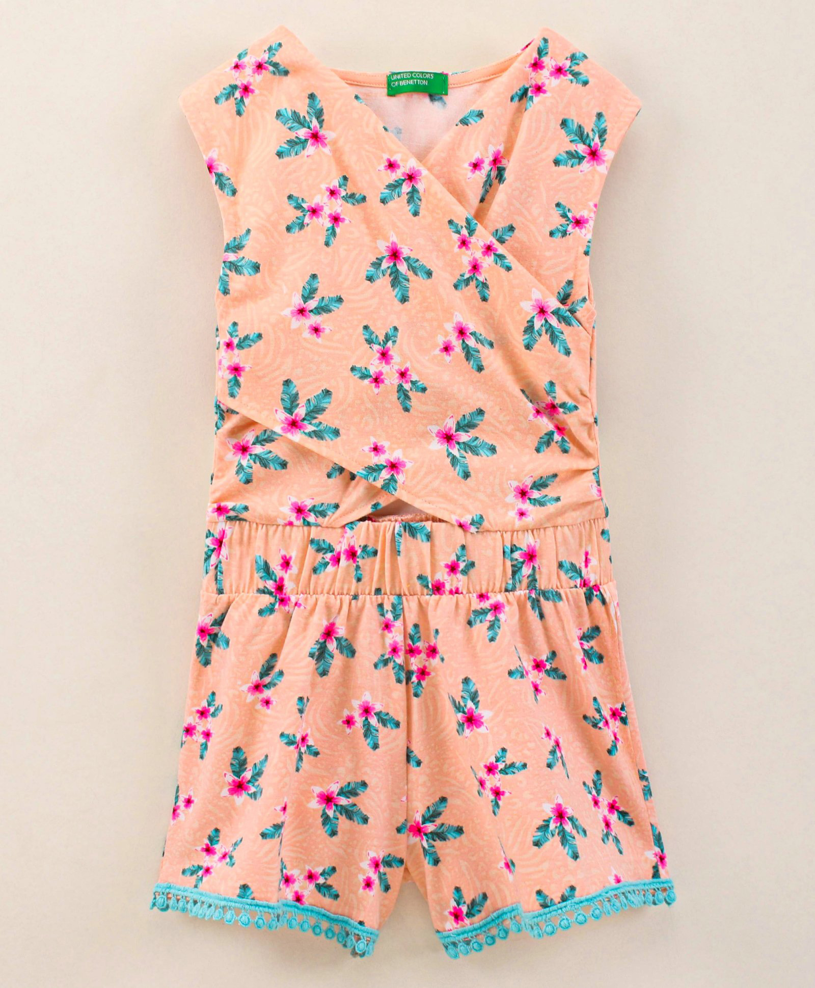 UCB Sleeveless Jumpsuit Floral Print - Multicolor-picture-26
