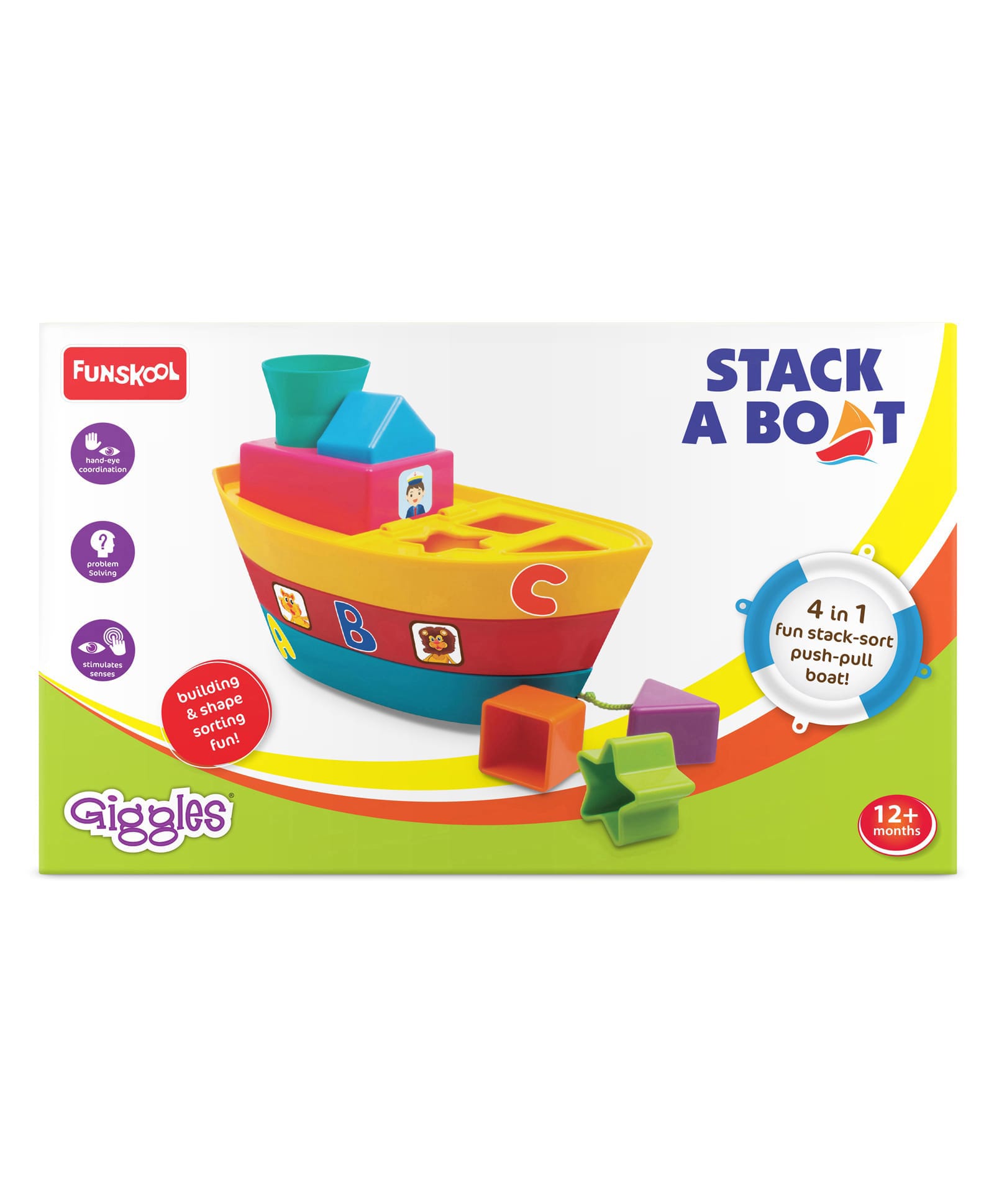 Giggles Stack A Boat (Color May Vary)-image-7