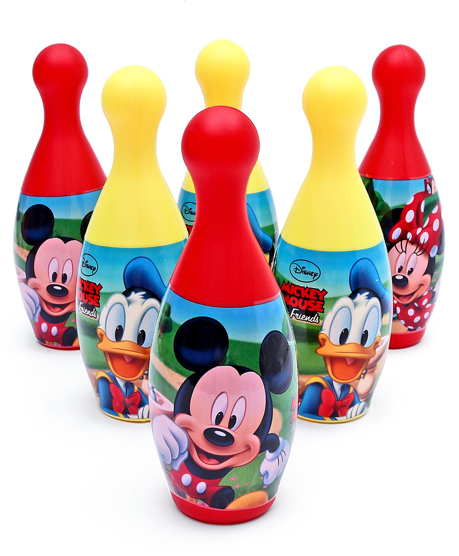 Disney Princess Bowling Set 6 Pins 1 Ball Indoor & Outdoor Fun for sale online