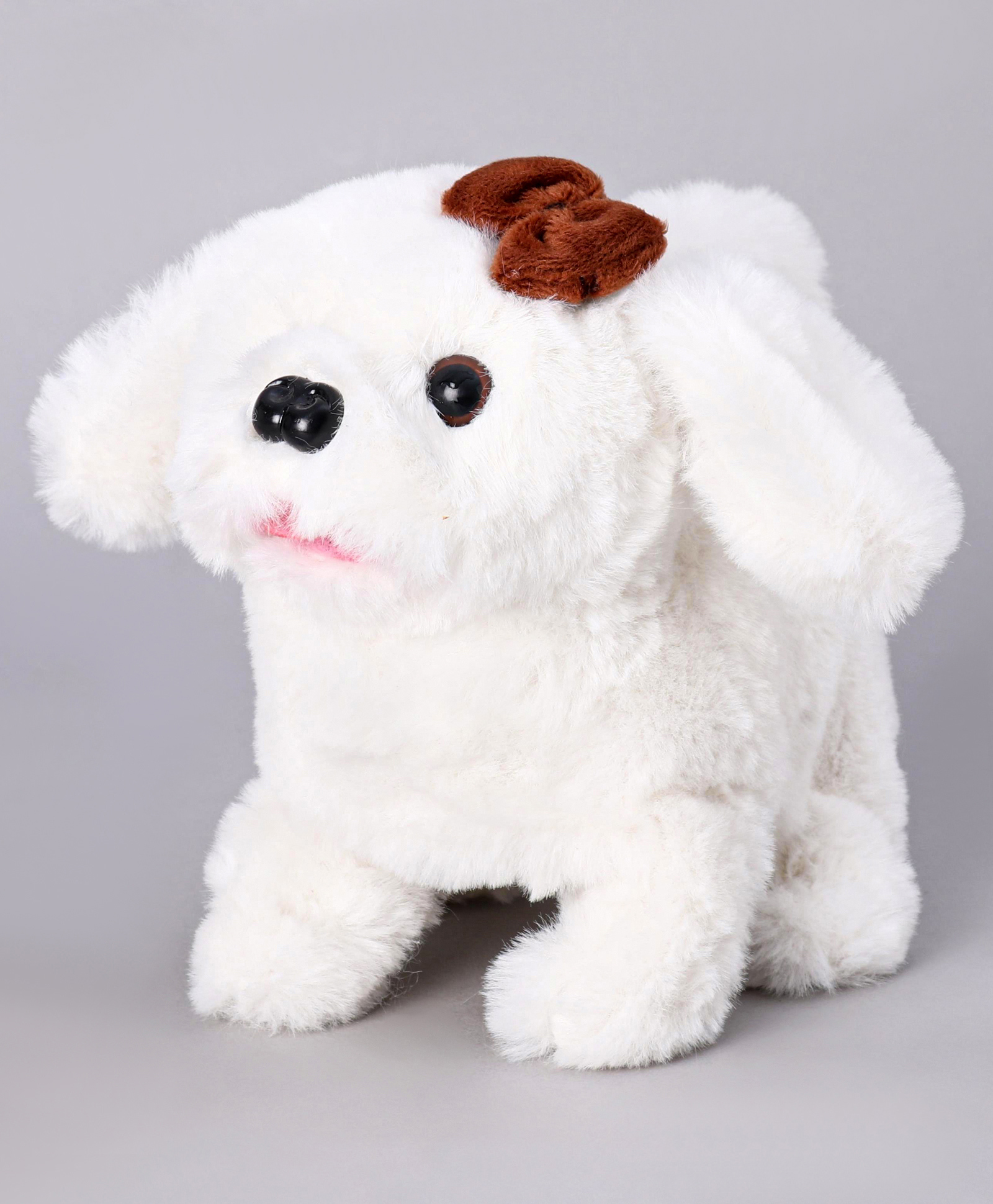 Aarohi Toys Musical Poochie Pet - Off White Online India, Buy Soft Toys for  (3-6 Years) at  - 11296341