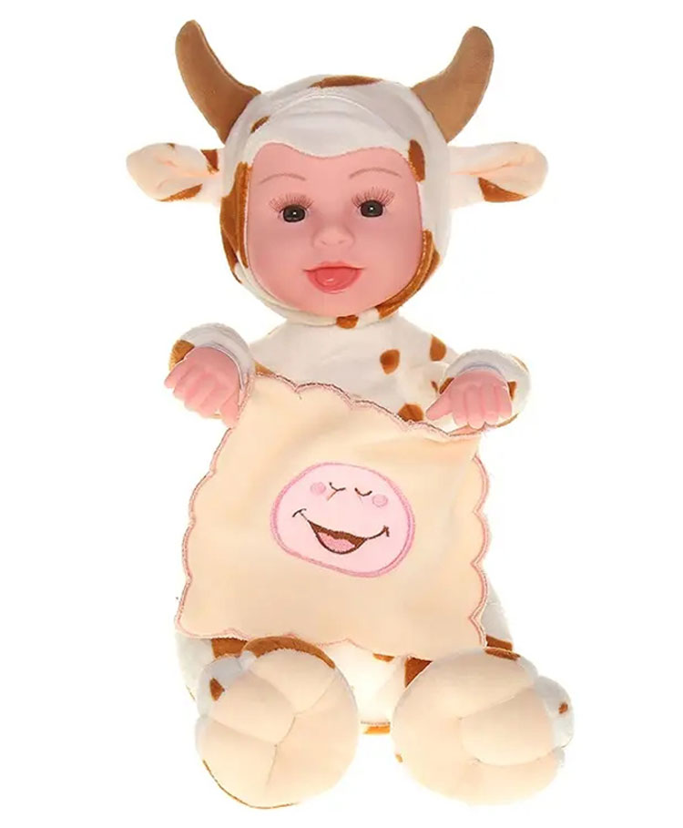 Zyamalox Peek A Boo Doll Toy Beautiful & Soft Plush Laughing Doll Toy - Multicolour-image-38