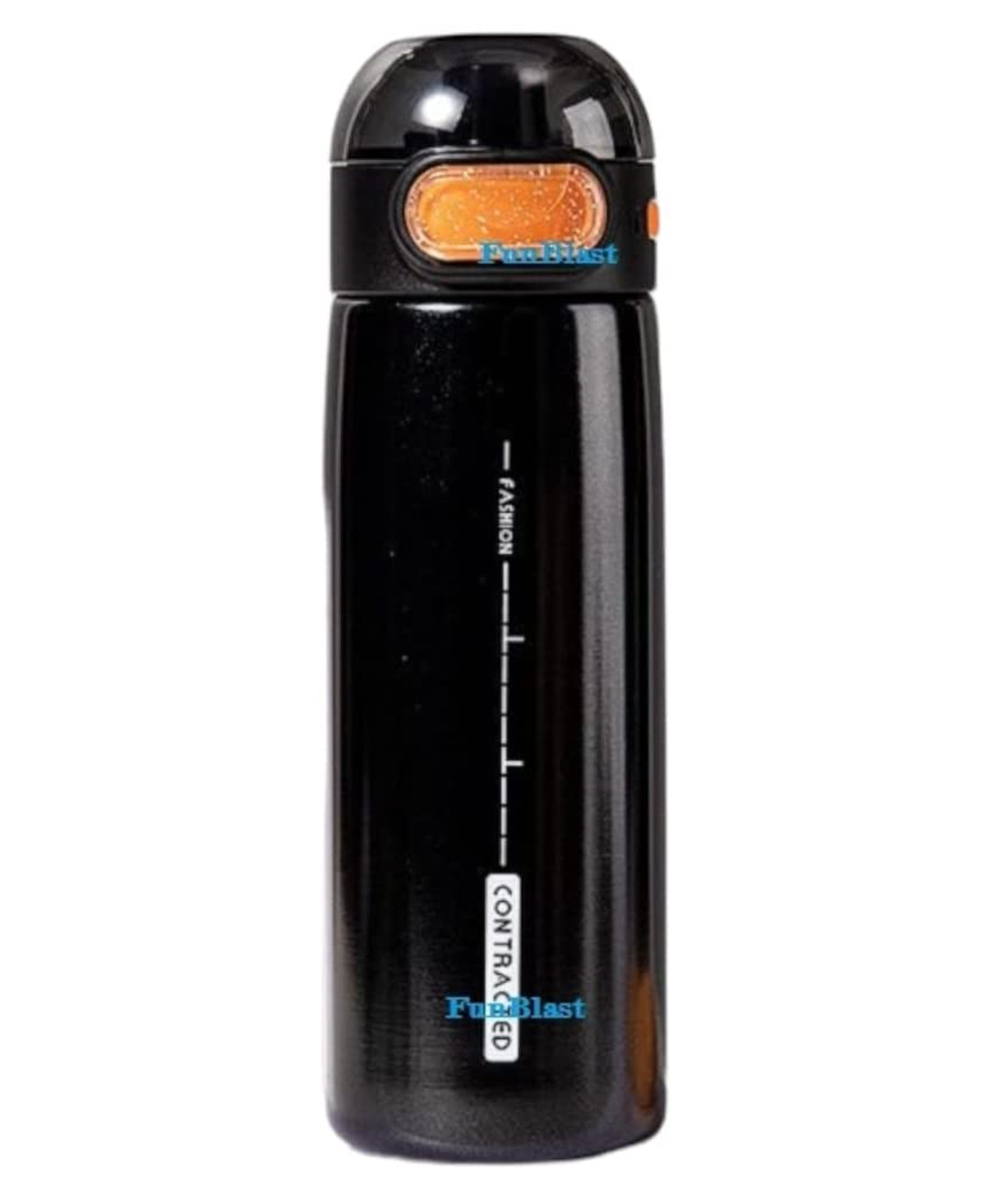 FunBlast Vacuum Insulated Water Bottle - 410 ML (Black Color)-picture-34