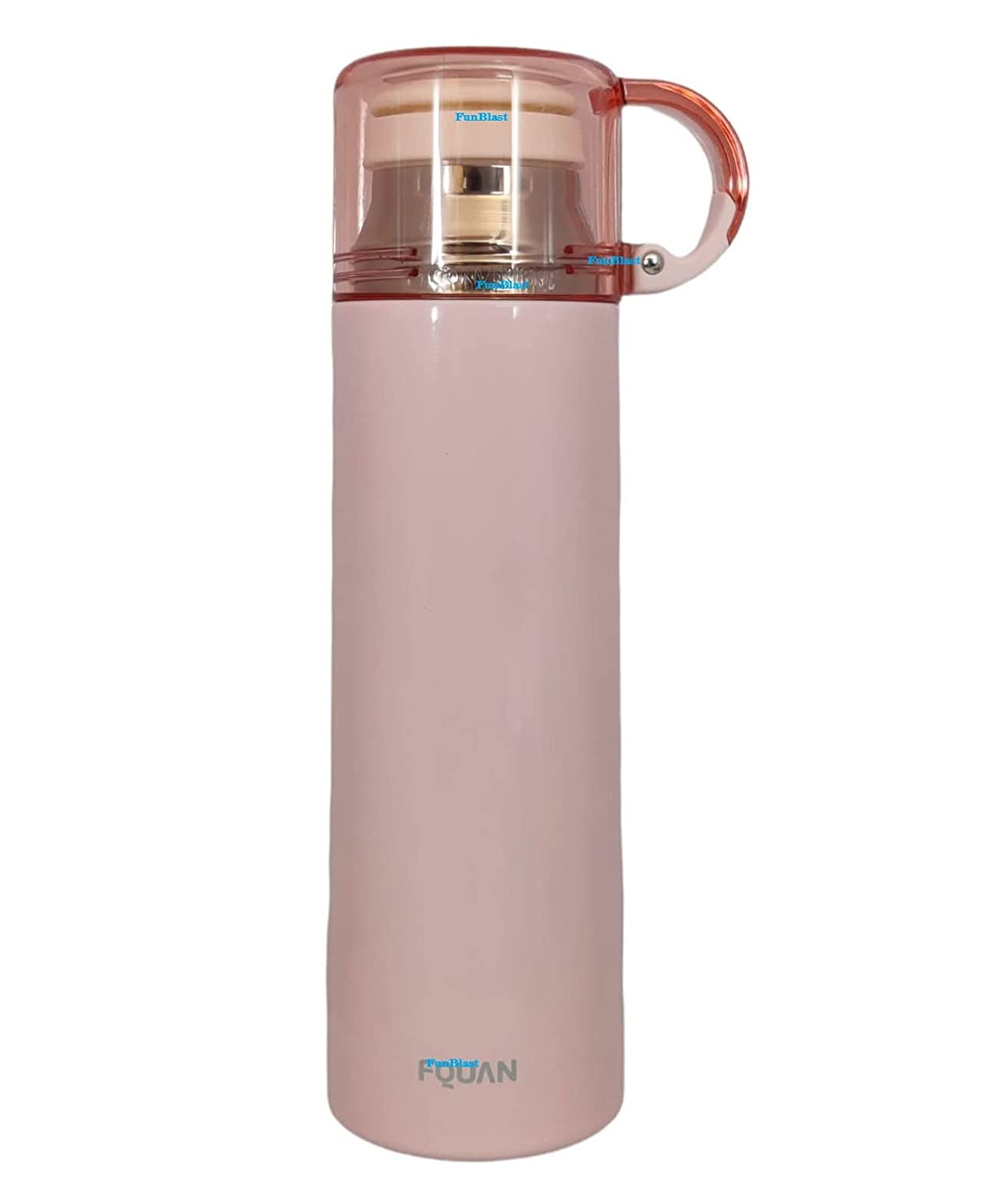 FunBlast Double Wall Vacuum Insulated Leak Proof Sipper Bottle Pink - 520 ml-picture-39
