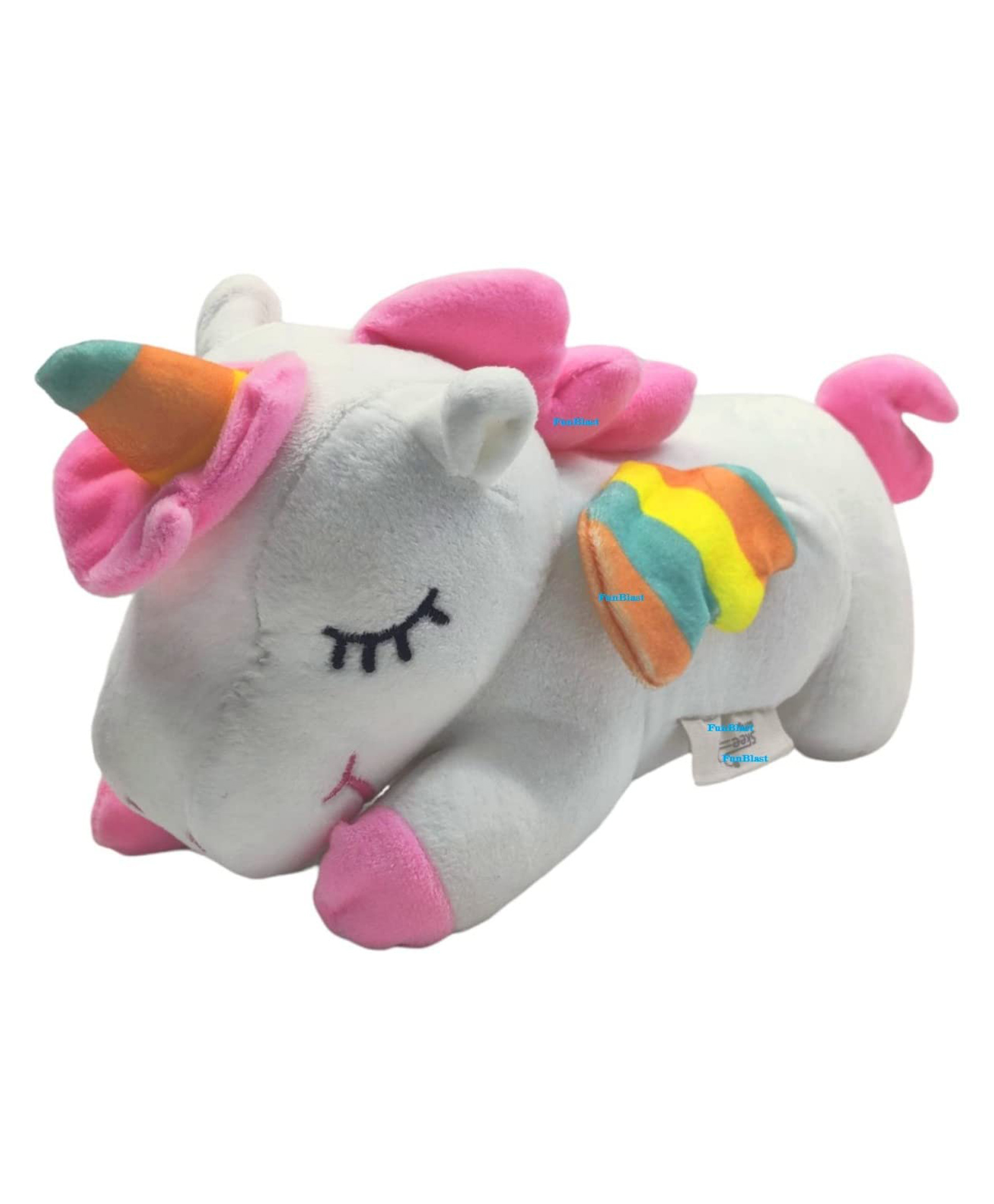FunBlast Super Soft Plush Unicorn Stuffed Toy Multicolor - Length 24 cm-image-8