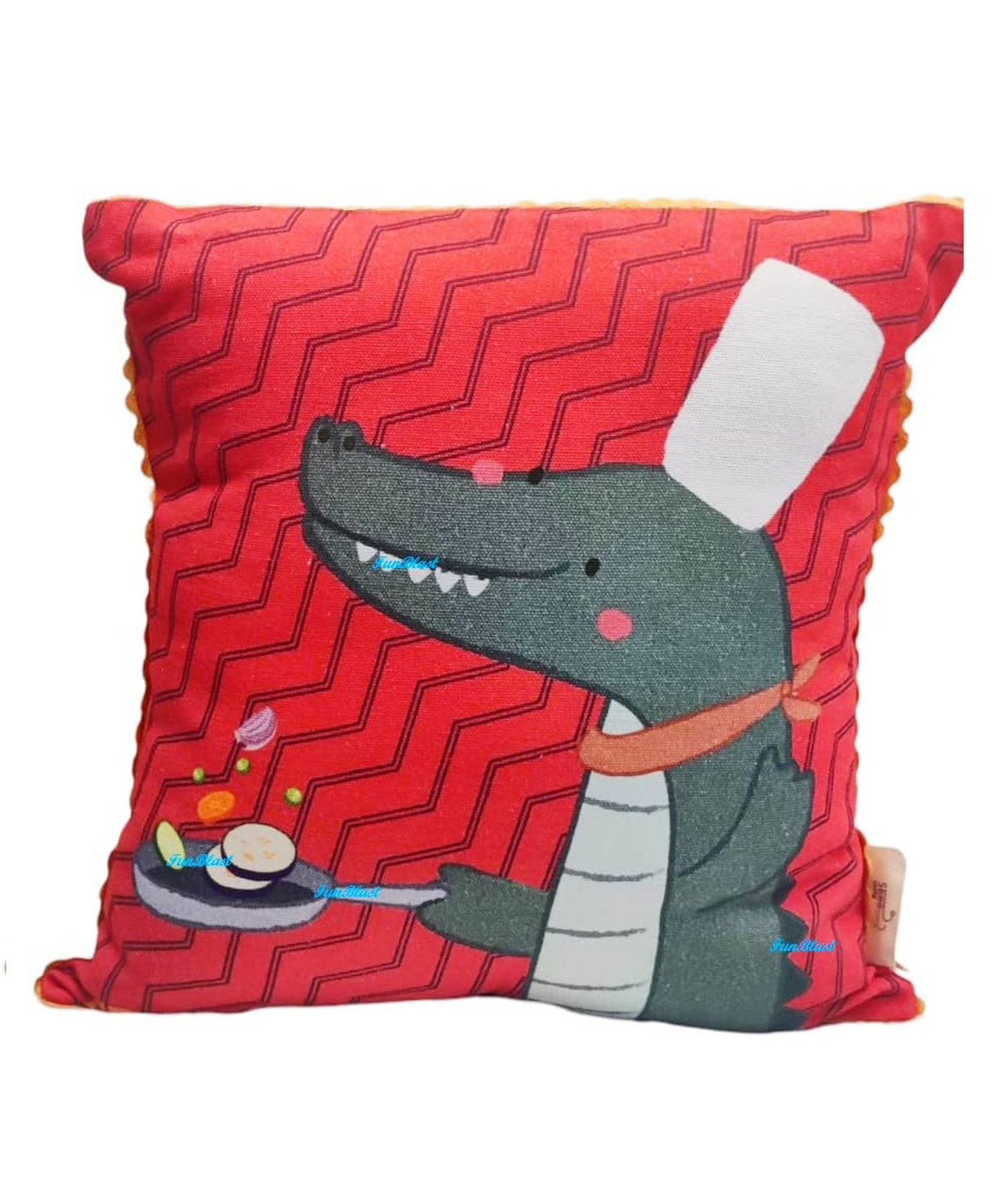 FunBlast Cartoon Theme Soft Cushion Pack of 1 (Multicolor)-image-47