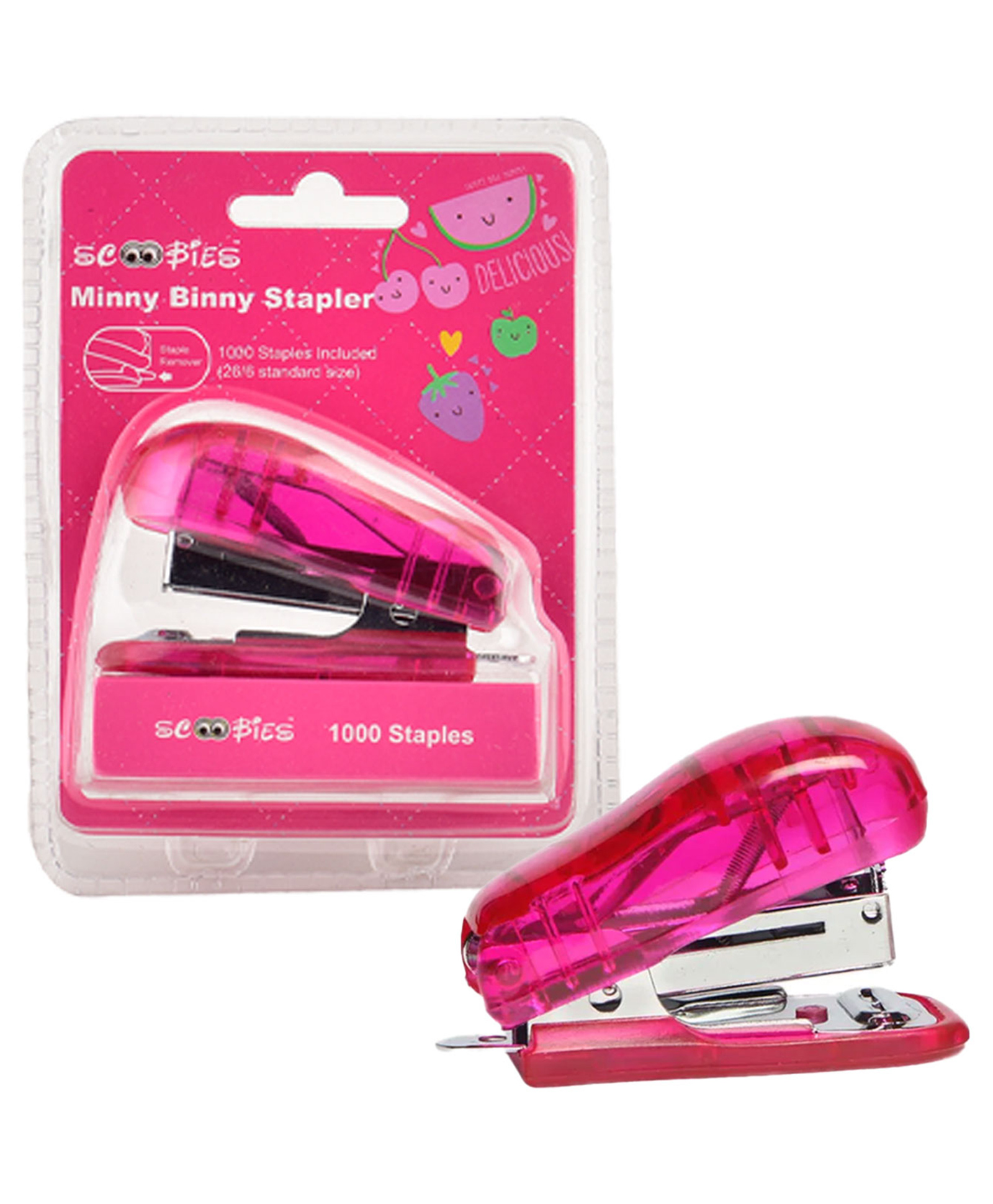 SCOOBIES MINNY BINNY STAPELER - PINK-picture-11