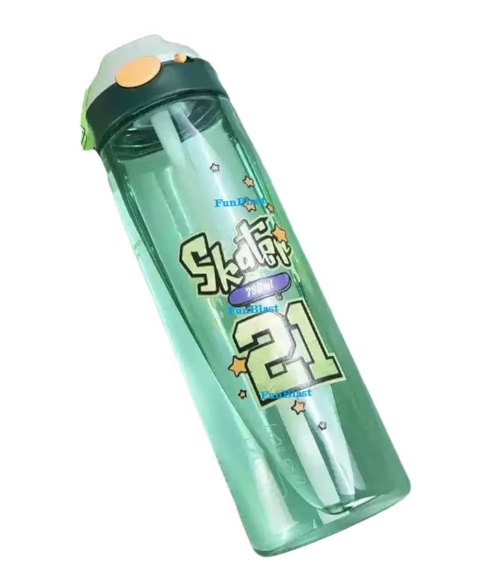FunBlast BPA Free Water Bottle Green  790 ML-image-9