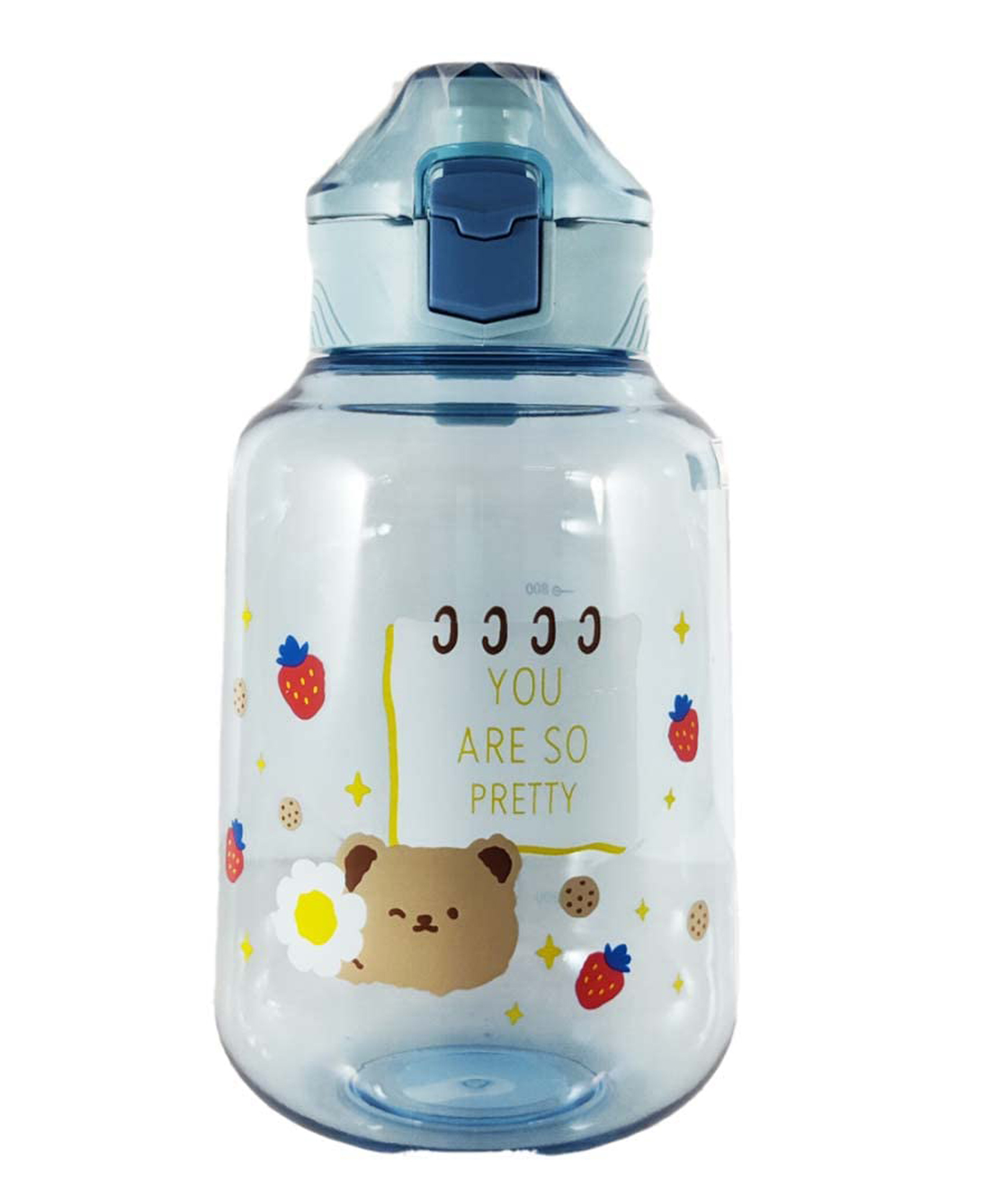FunBlast Gallon Water Bottle with Sipper & Handle Sky Blue  1200 ml-image-13
