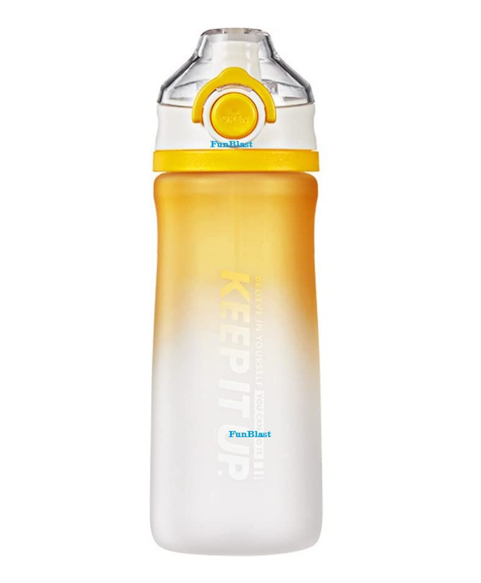 FunBlast BPA Free Sports Water Bottle Off White - 650 ml-image-27